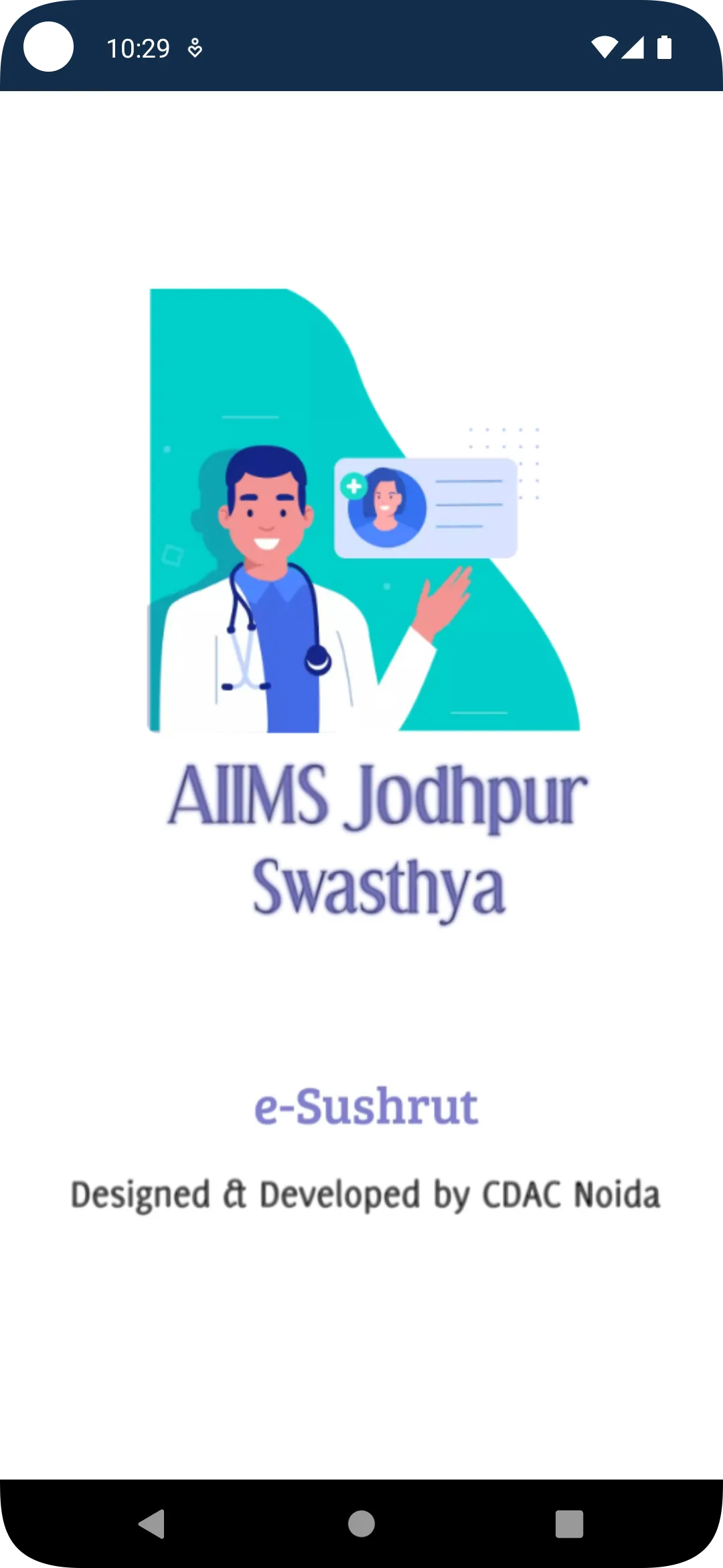 AIIMS Jodhpur Swasthya | Indus Appstore | Screenshot