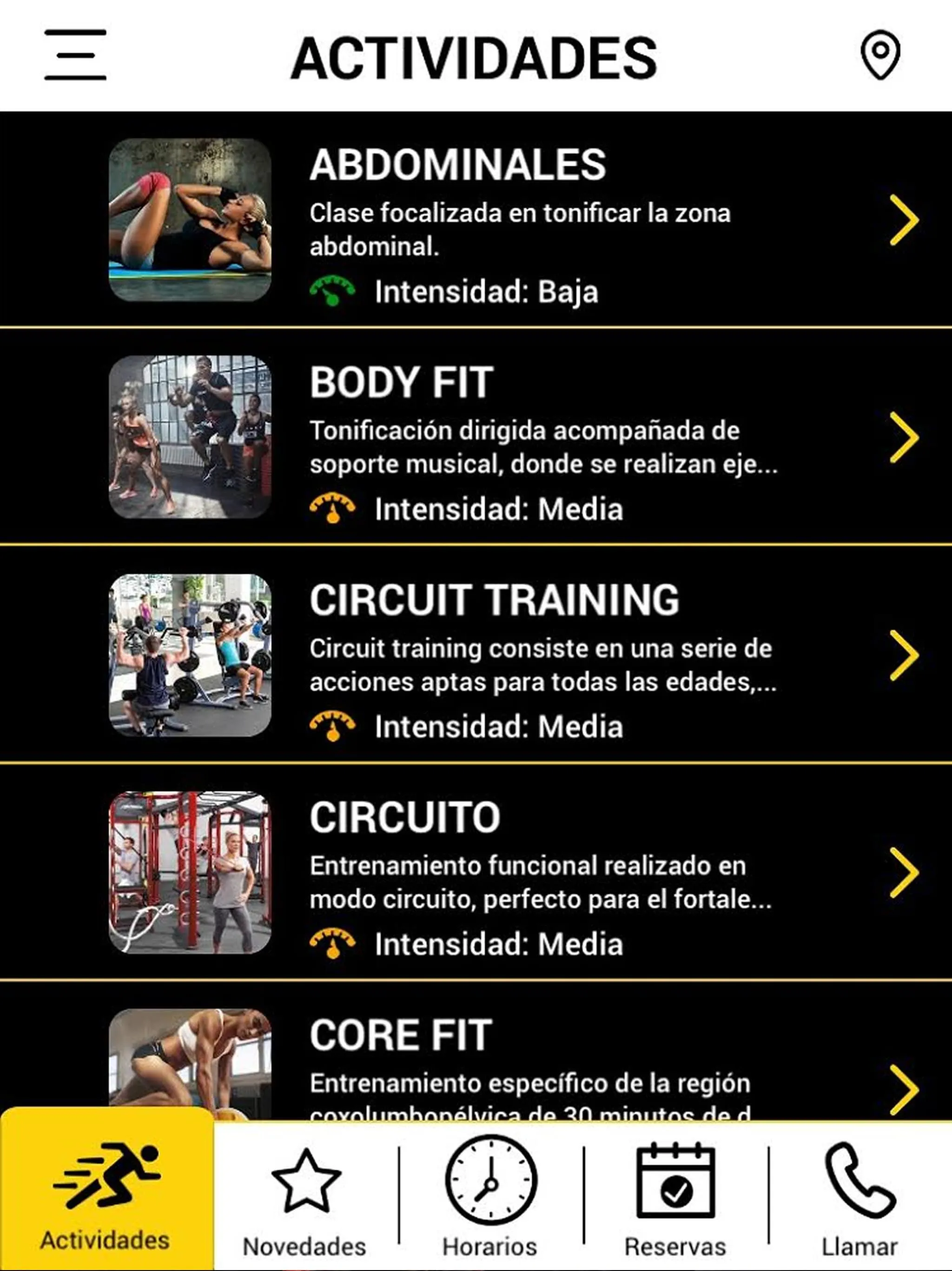 Odisea Gym | Indus Appstore | Screenshot