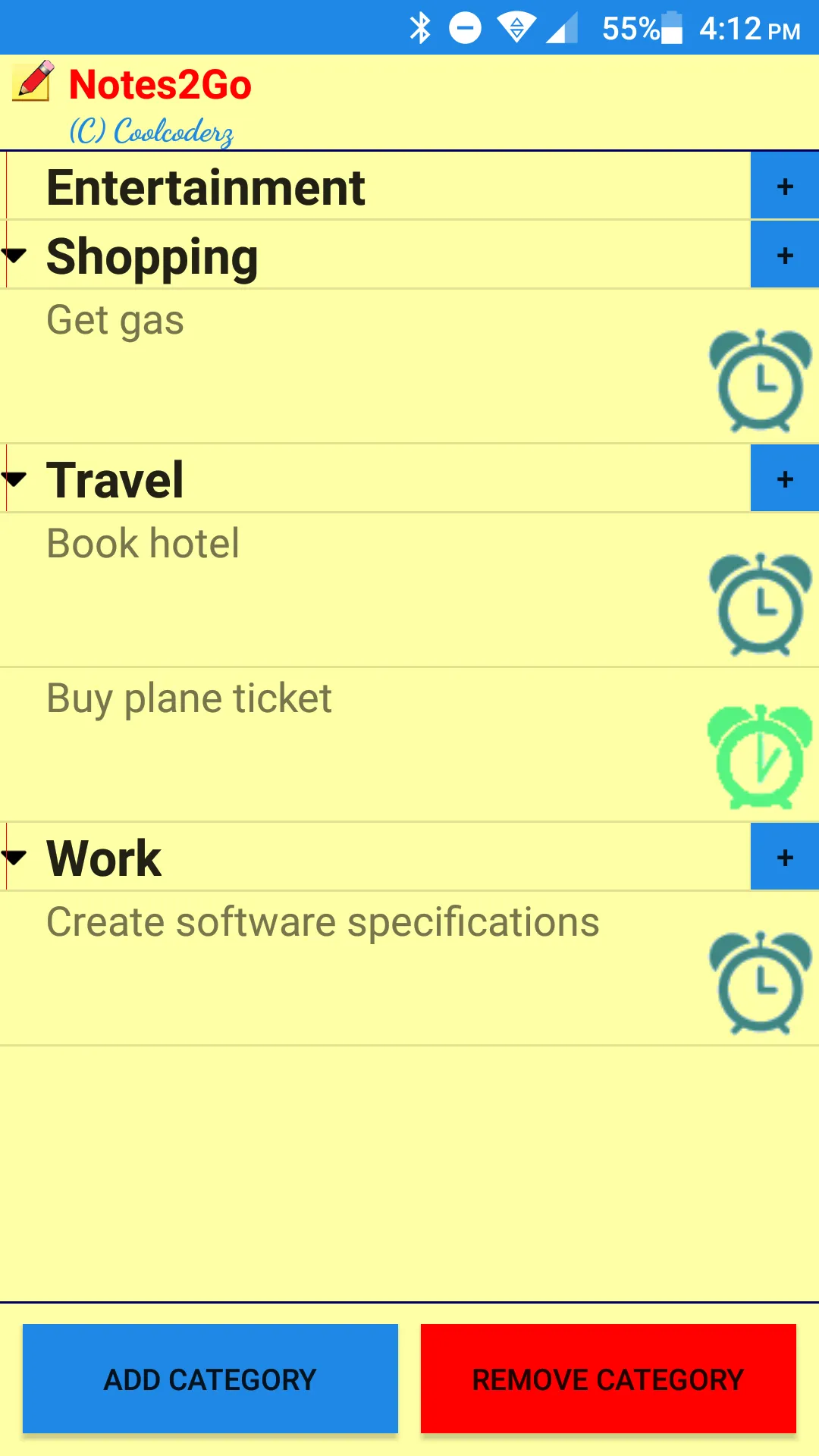 Notes2Go - Take Notes and Set  | Indus Appstore | Screenshot