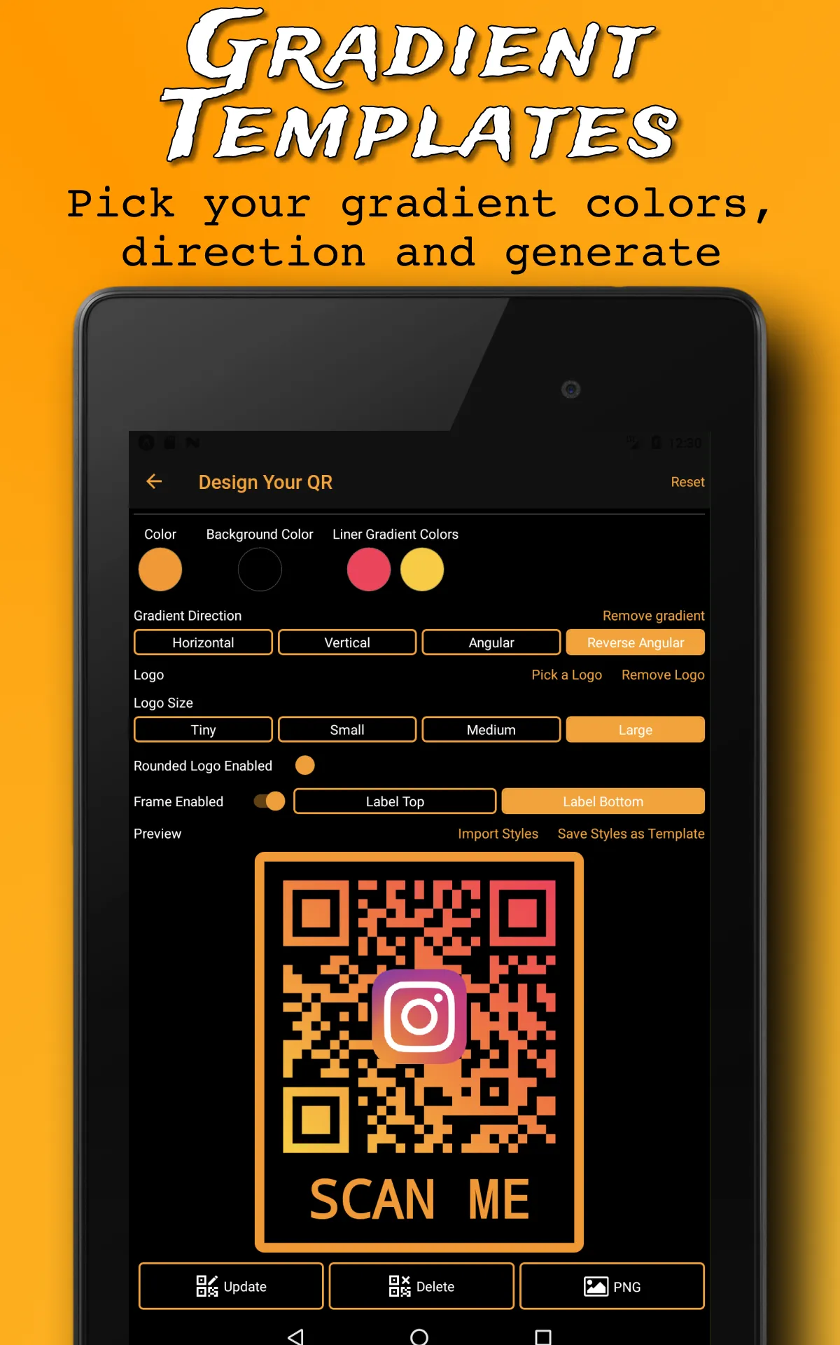 QRify - QR Code Generator Pro | Indus Appstore | Screenshot