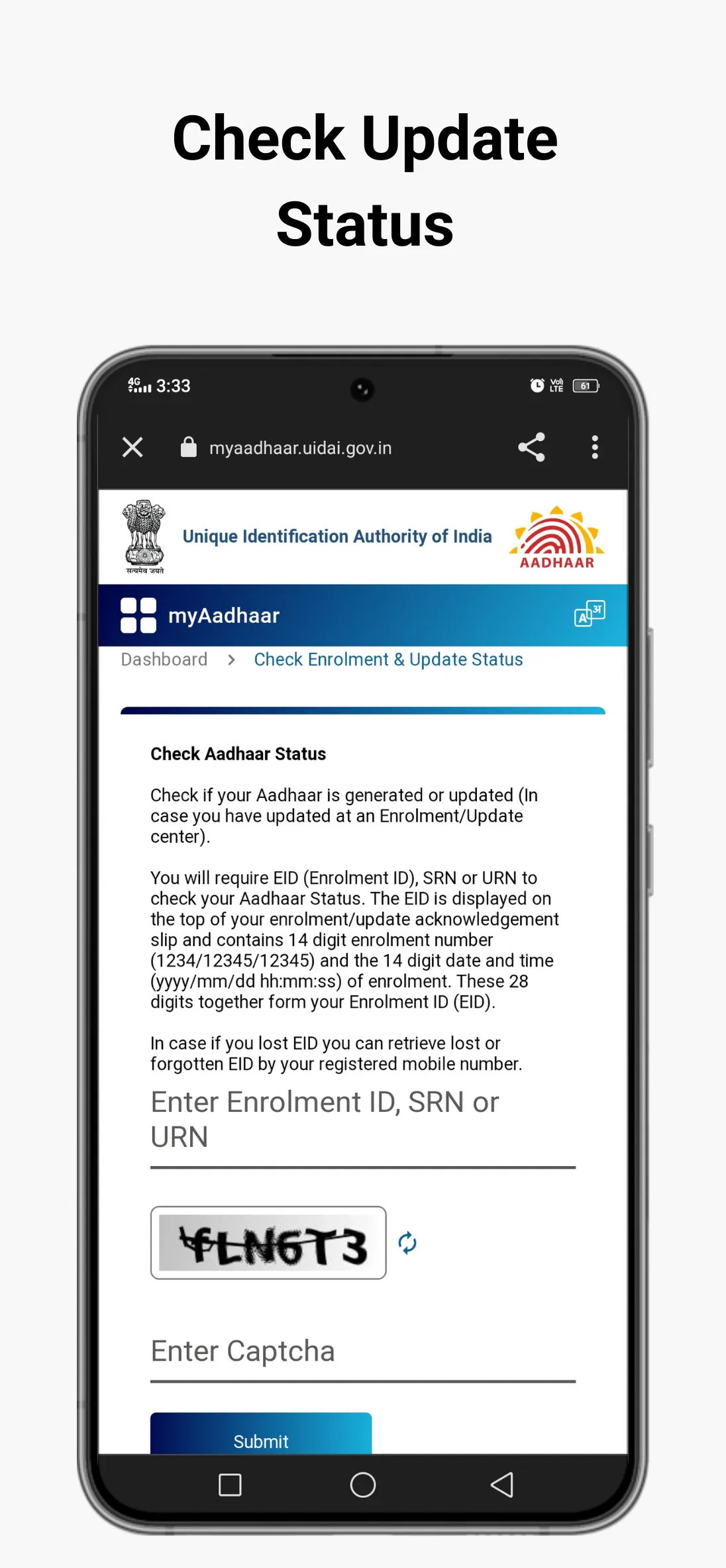 Guide for Download Aadhar Card | Indus Appstore | Screenshot