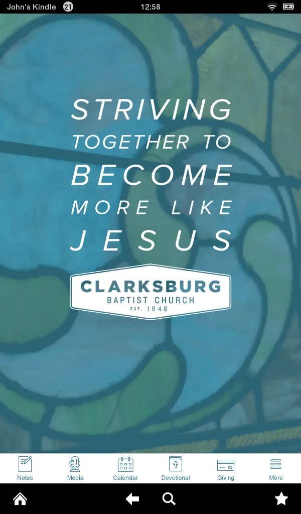 Clarksburg Baptist Church | Indus Appstore | Screenshot