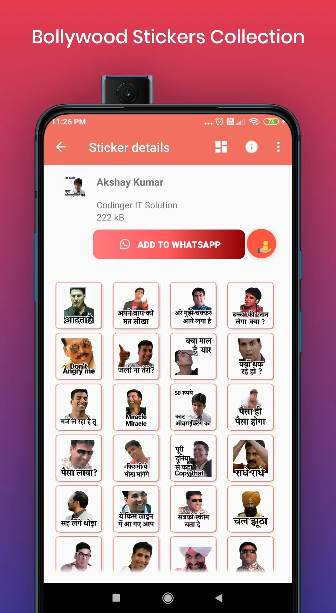 Web Series Stickers | Indus Appstore | Screenshot