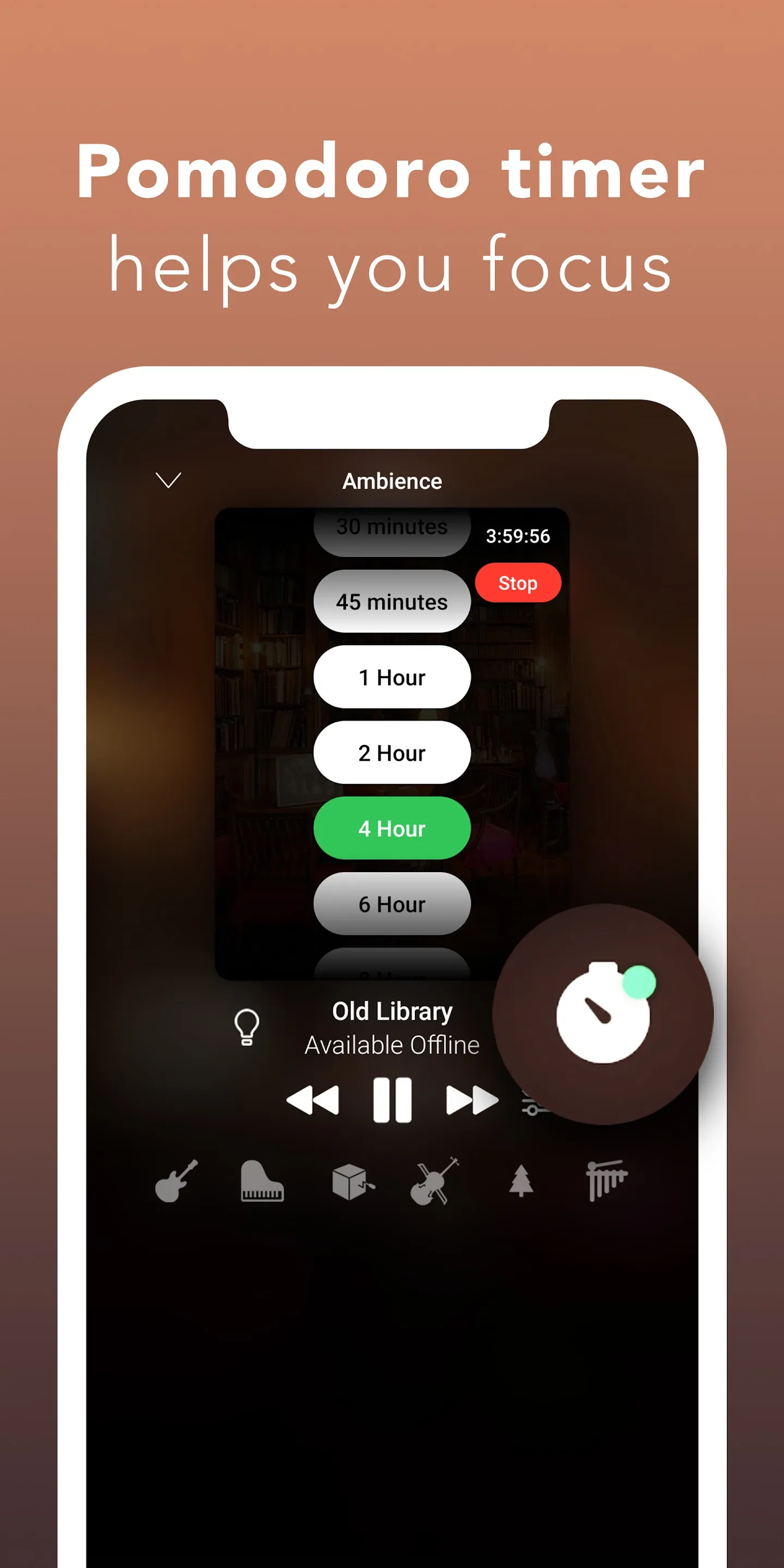 Study Ambience: music & sounds | Indus Appstore | Screenshot