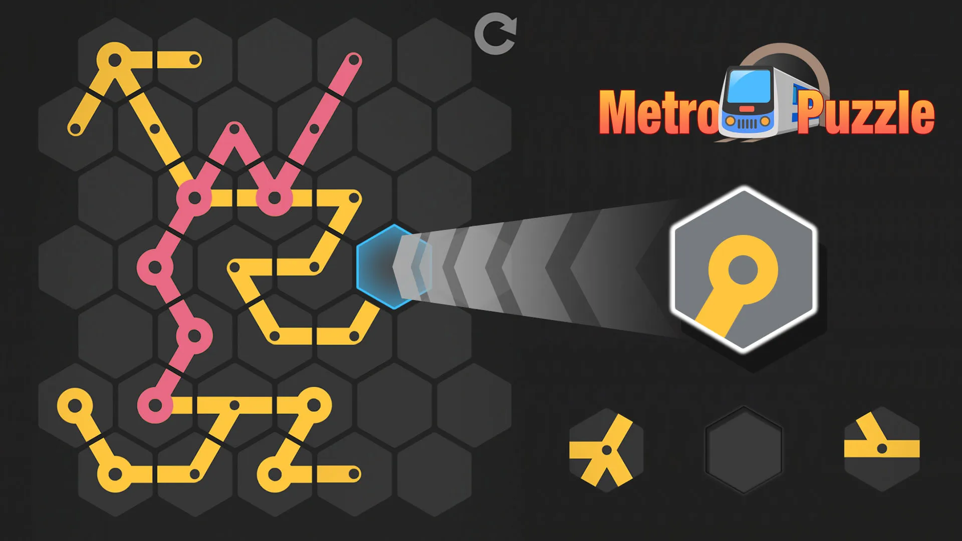 Metro Puzzle match hexa blocks | Indus Appstore | Screenshot