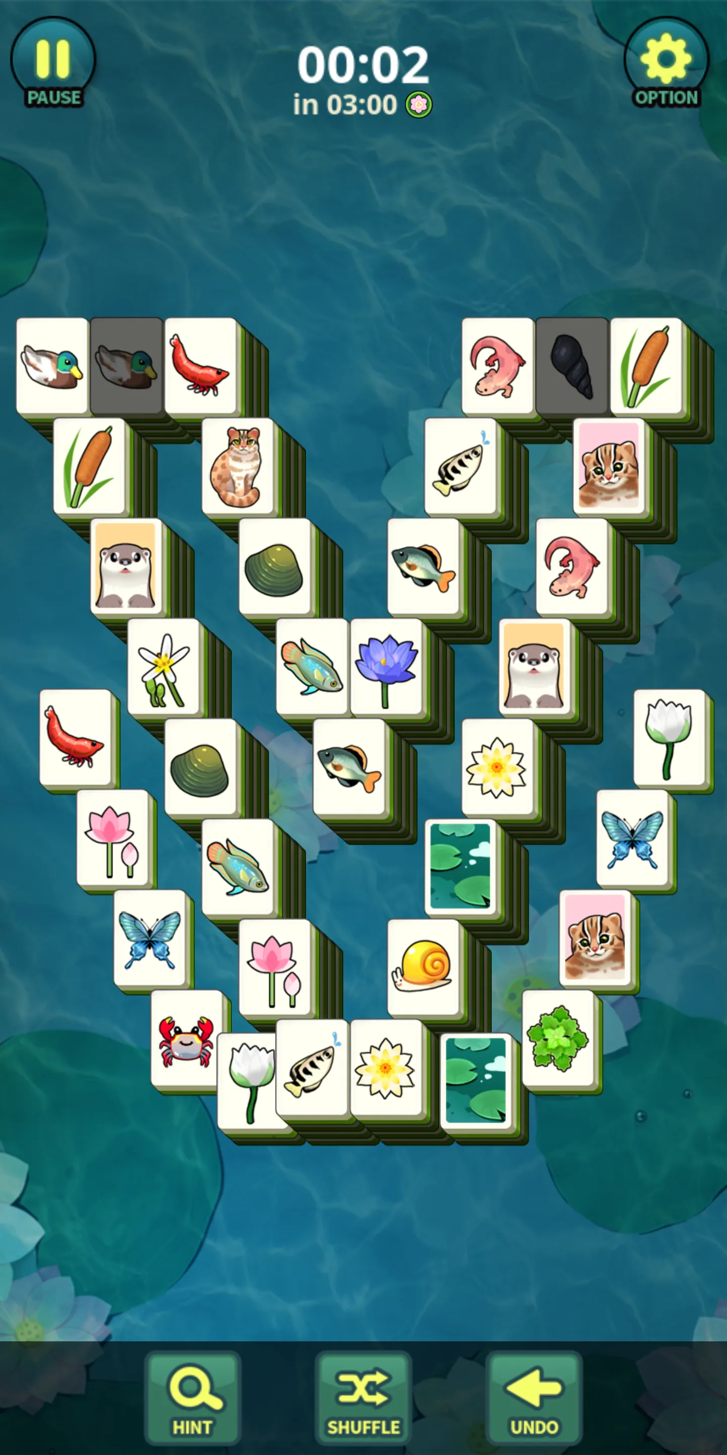 Mahjong Lotus Solitaire | Indus Appstore | Screenshot