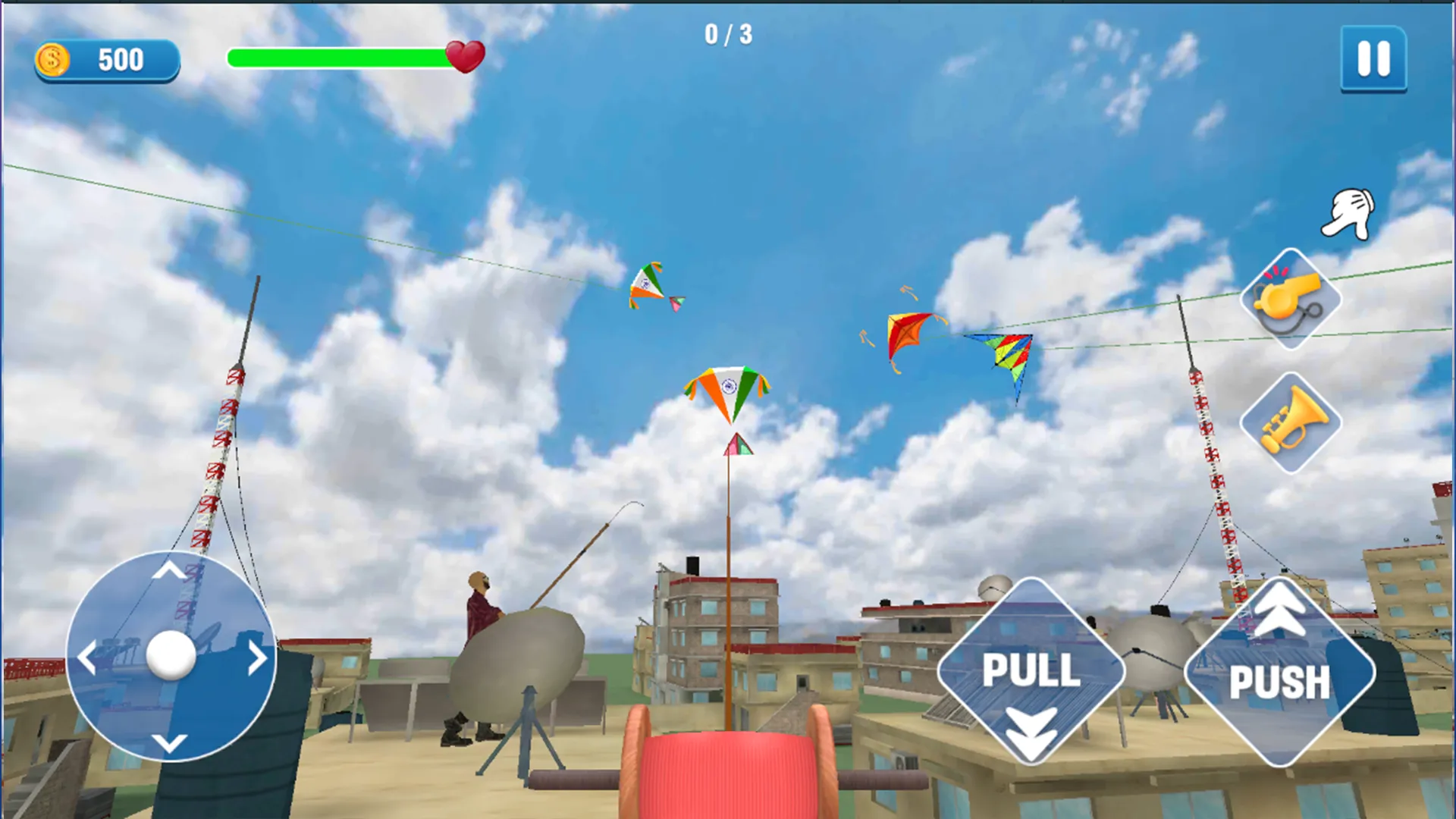 Real Kite Flying: Patang Game | Indus Appstore | Screenshot