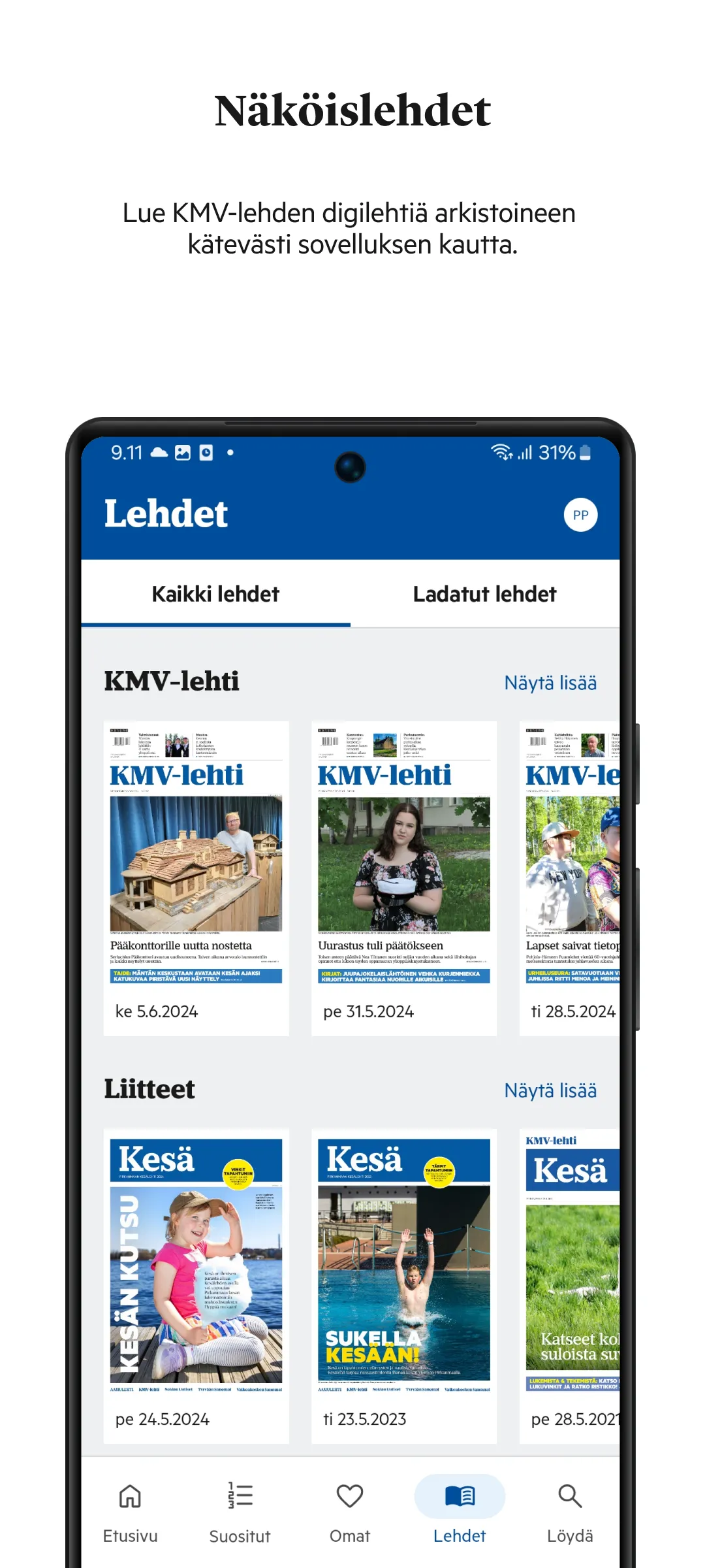 KMV-lehti | Indus Appstore | Screenshot