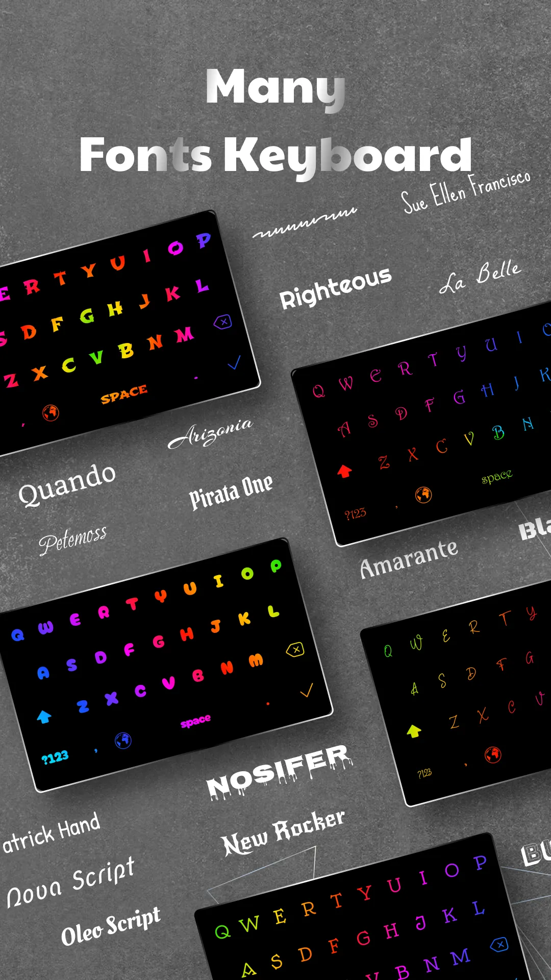 LED Keyboard: Colorful Backlit | Indus Appstore | Screenshot