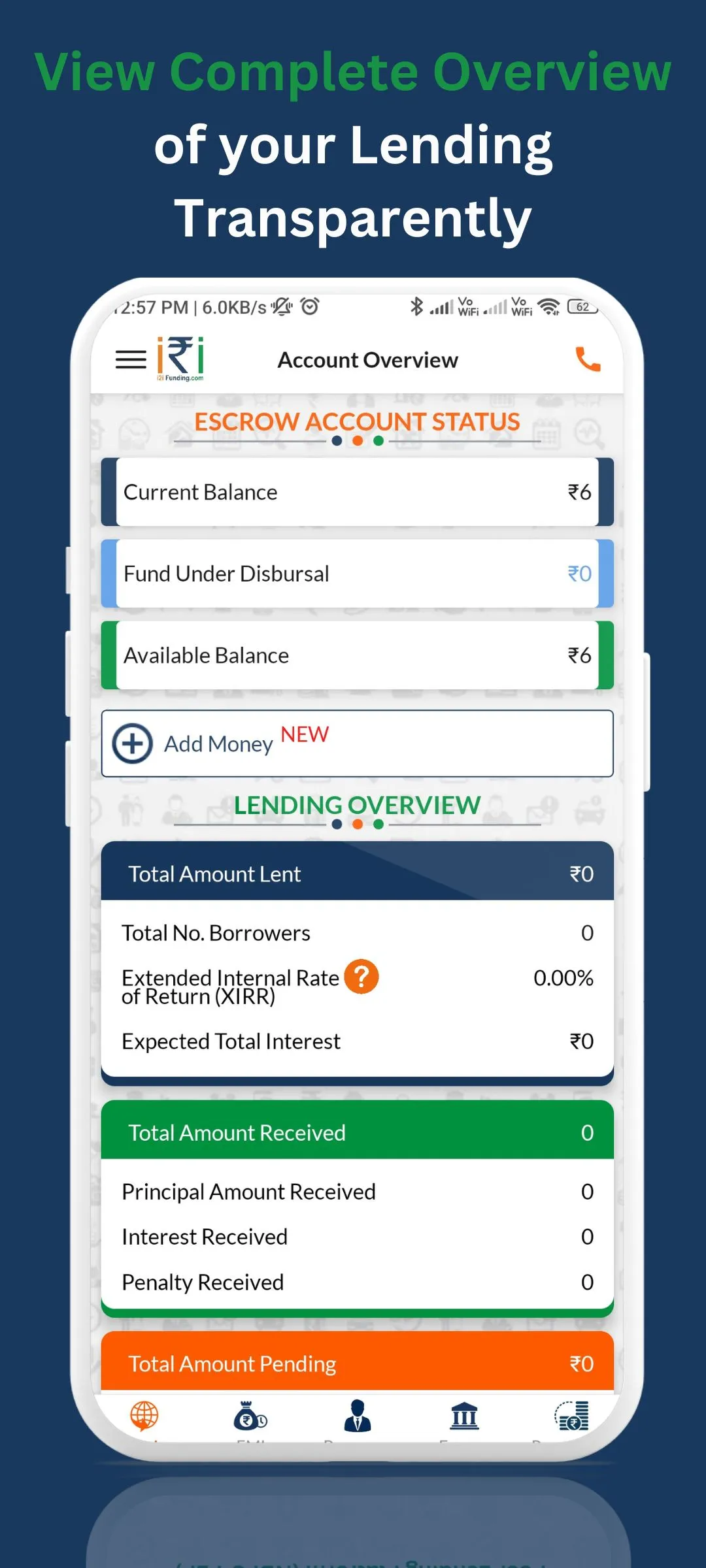 i2iFunding - Lender's App | Indus Appstore | Screenshot