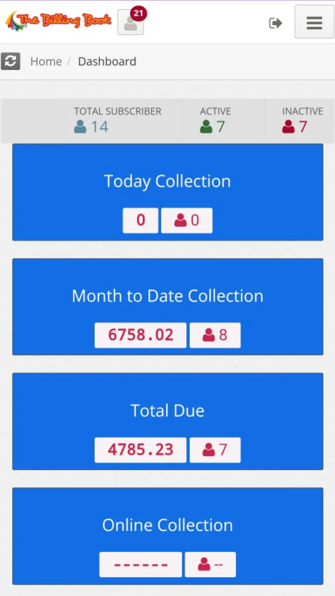 The Billing Book | Indus Appstore | Screenshot