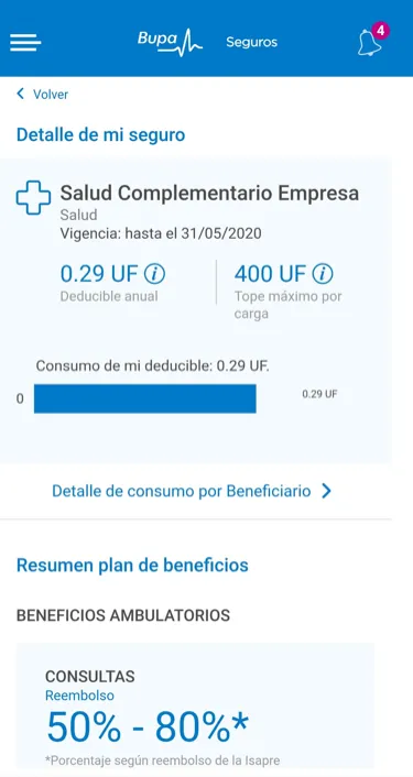 Mi Bupa Seguros | Indus Appstore | Screenshot