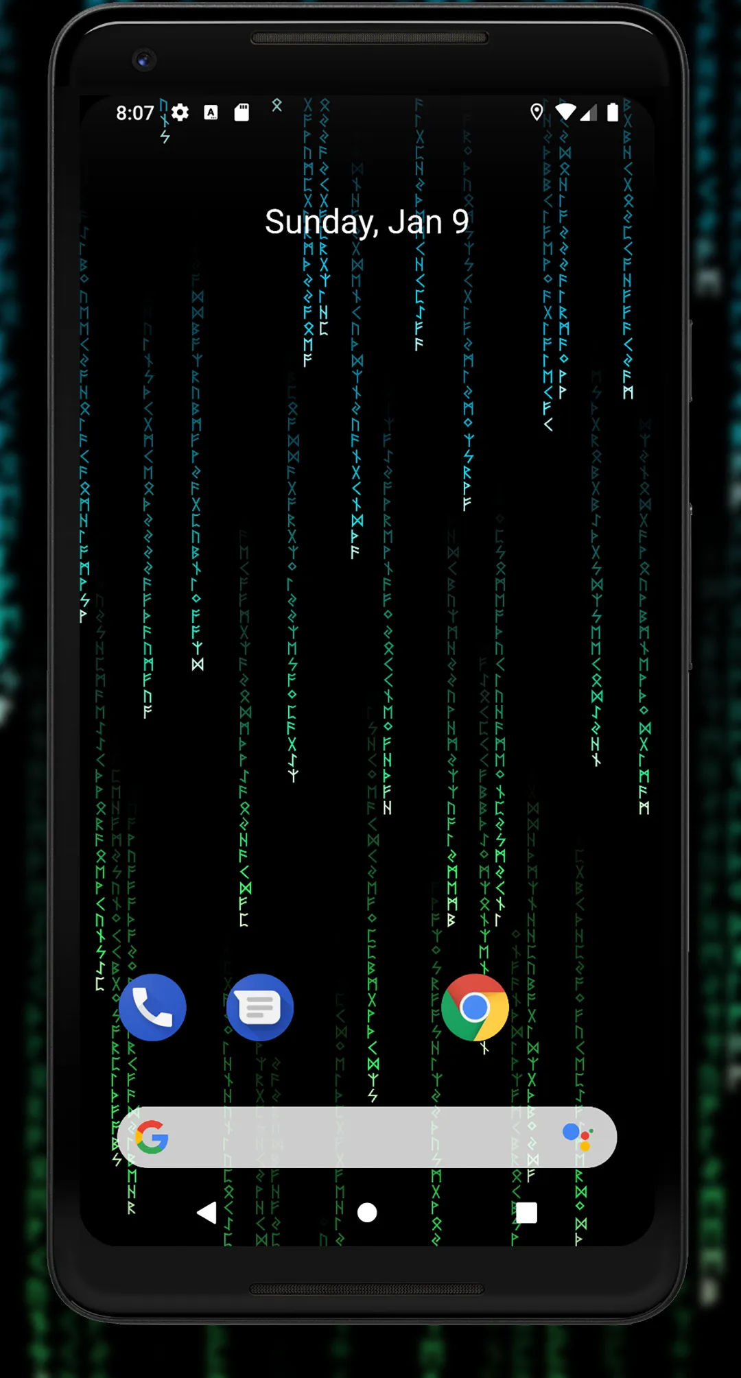 Matrix Live Wallpaper | Indus Appstore | Screenshot