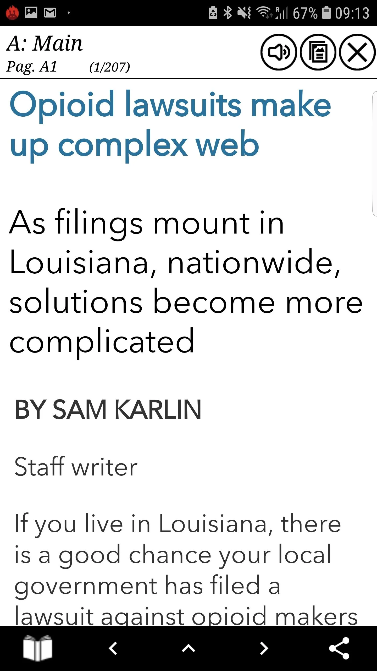 NOLA.com | Indus Appstore | Screenshot