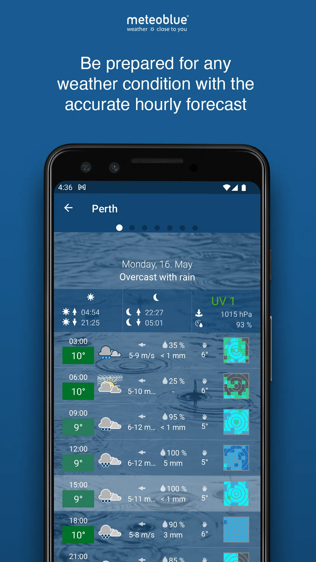 meteoblue weather & maps | Indus Appstore | Screenshot