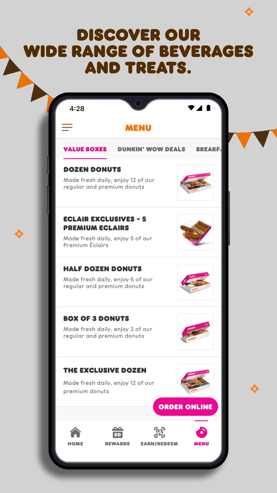 Dunkin' UAE - Rewards & Deals | Indus Appstore | Screenshot