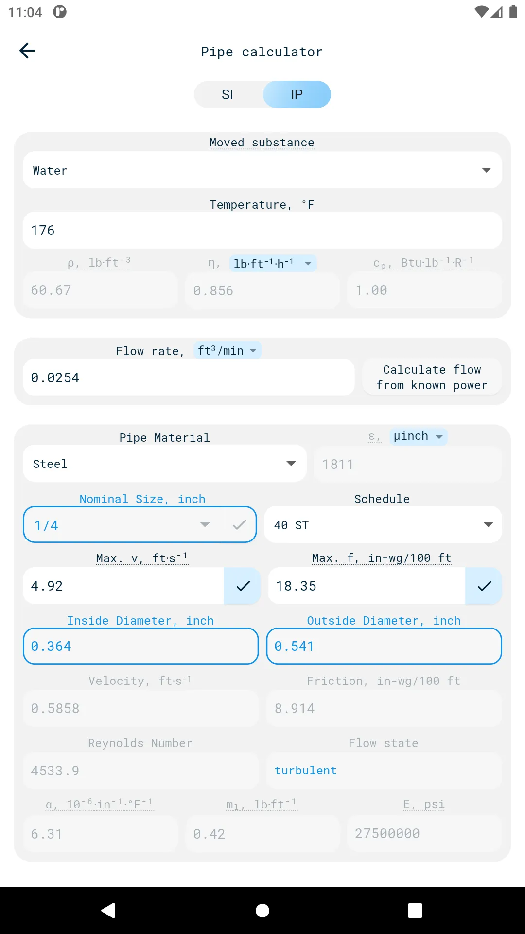 HVAC engineering calculator | Indus Appstore | Screenshot