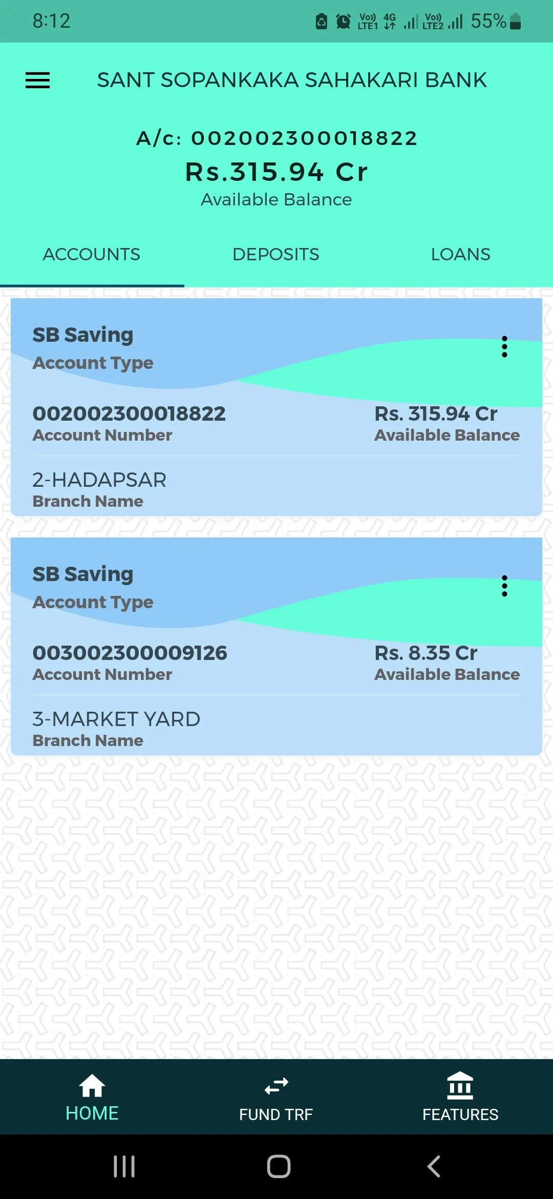 Sant Sopankaka Bank mobile app | Indus Appstore | Screenshot