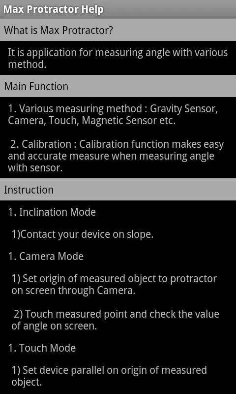 Max Protractor | Indus Appstore | Screenshot