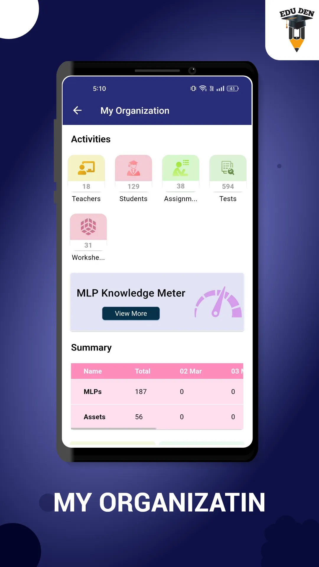 Edu Den | Indus Appstore | Screenshot