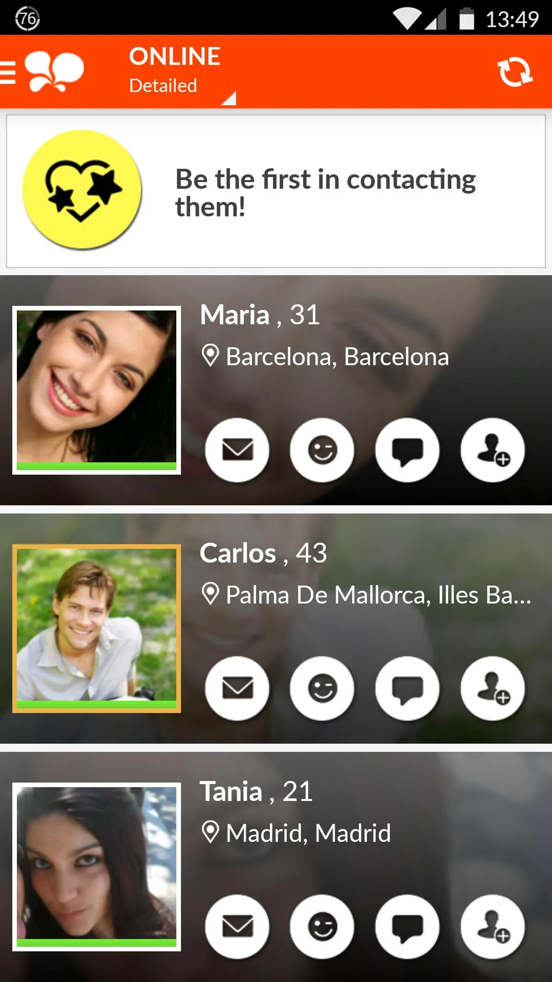 Mobifriends: Date, meet people | Indus Appstore | Screenshot