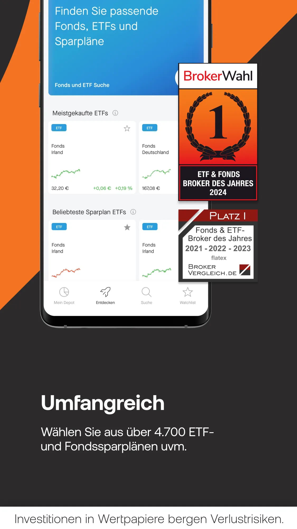 flatex next: Aktien und ETF | Indus Appstore | Screenshot