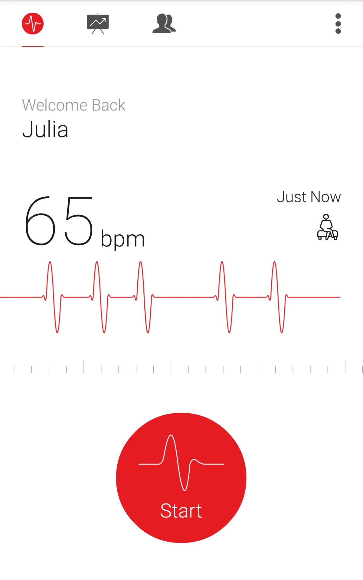 Cardiograph - Heart Rate Meter | Indus Appstore | Screenshot