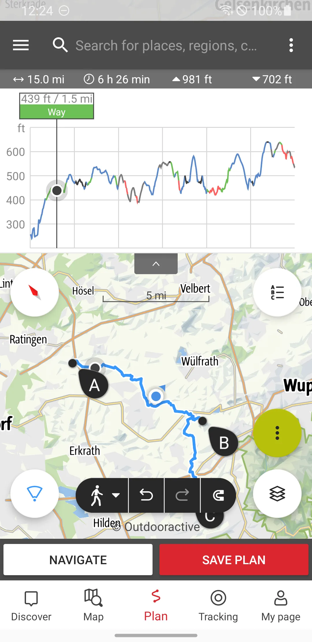 neanderland STEIG Hiking App | Indus Appstore | Screenshot