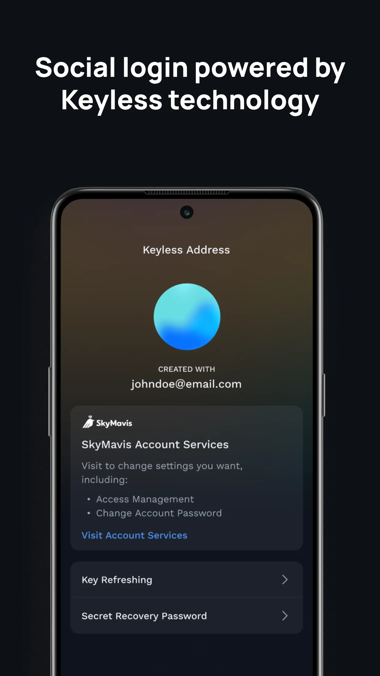 Ronin Wallet | Indus Appstore | Screenshot