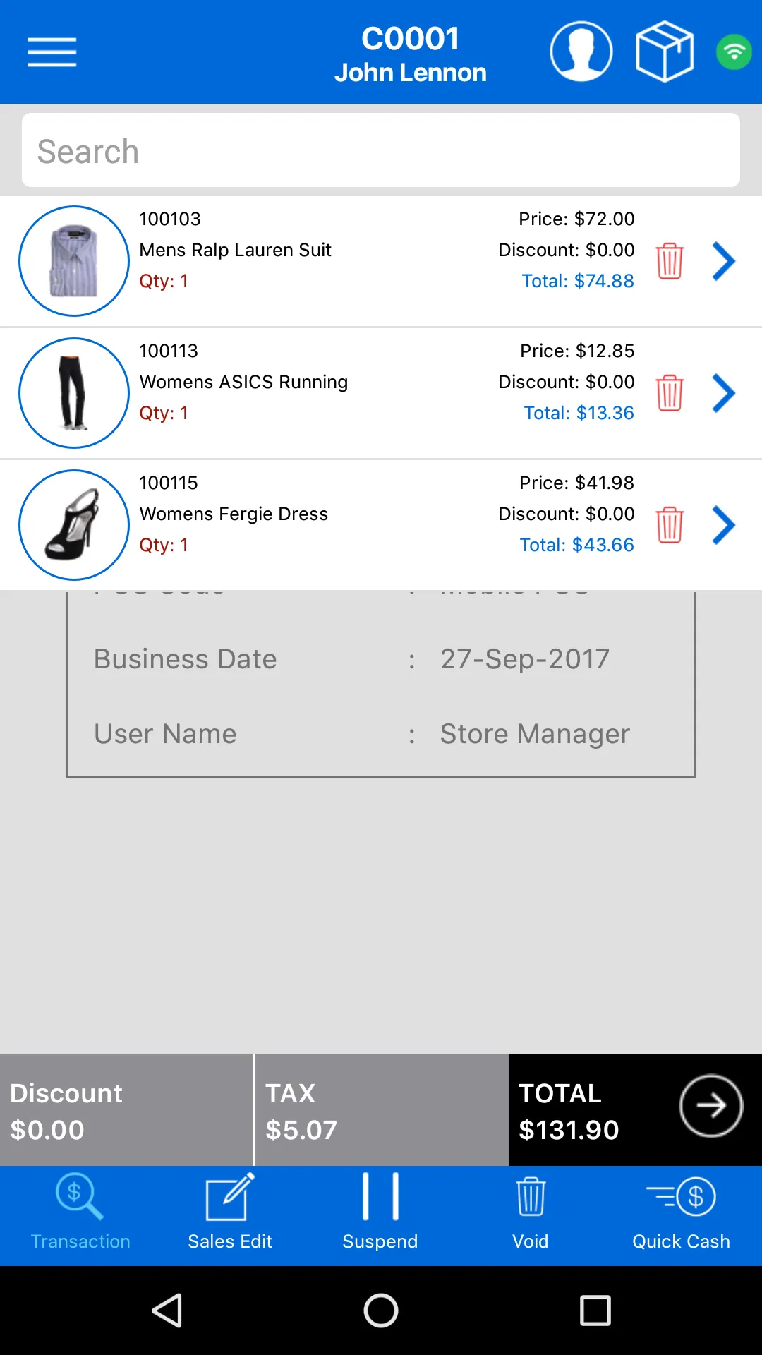 iVend POS | Indus Appstore | Screenshot