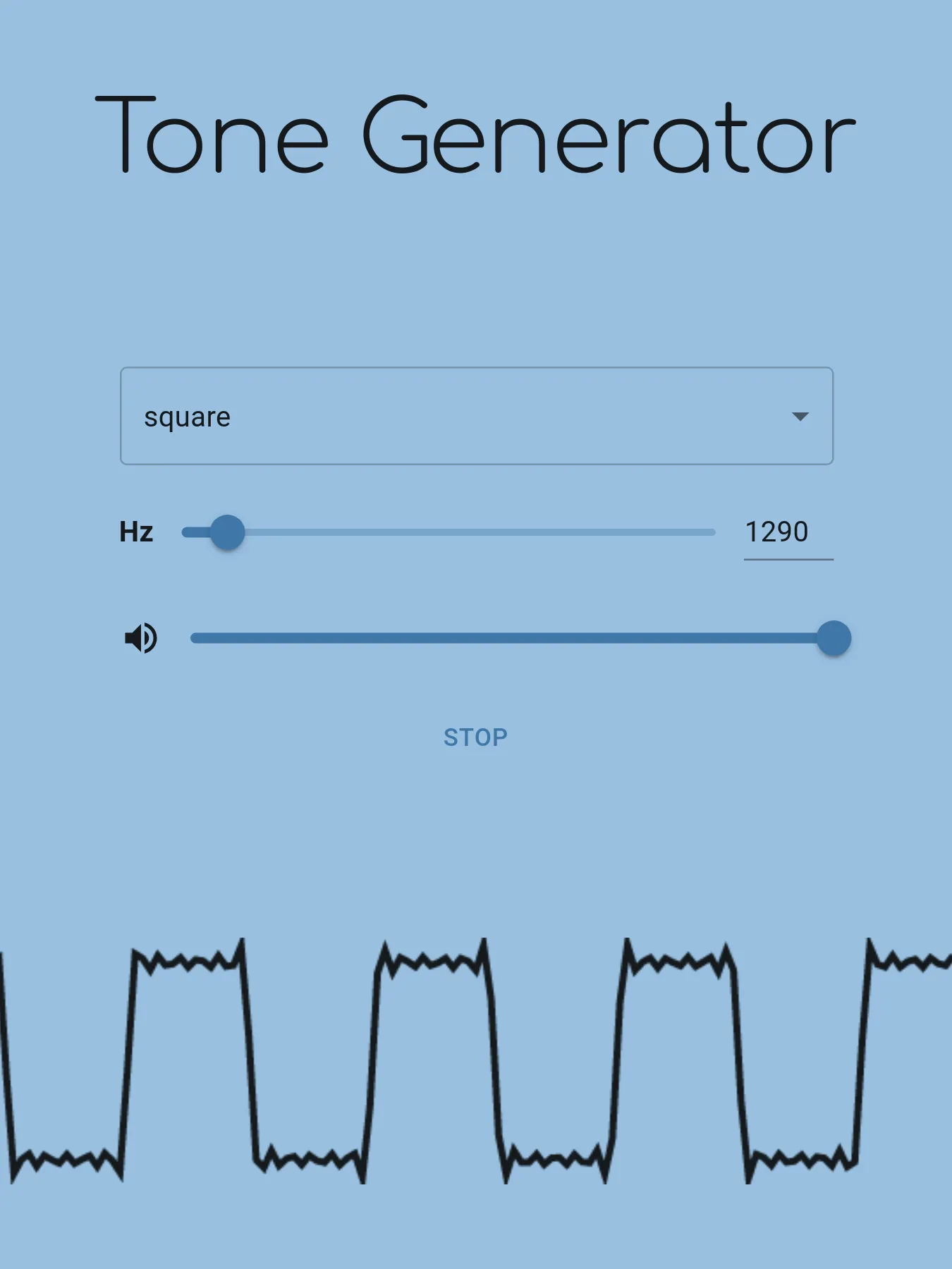 simple frequency generator | Indus Appstore | Screenshot