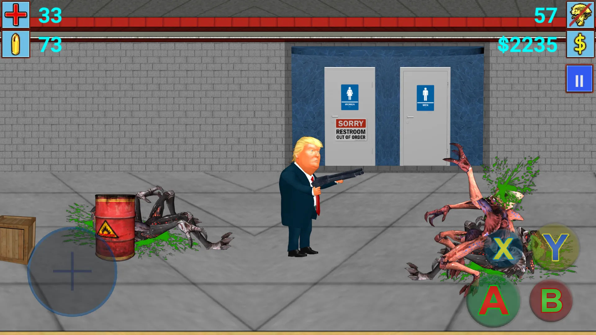 Aliens vs President | Indus Appstore | Screenshot