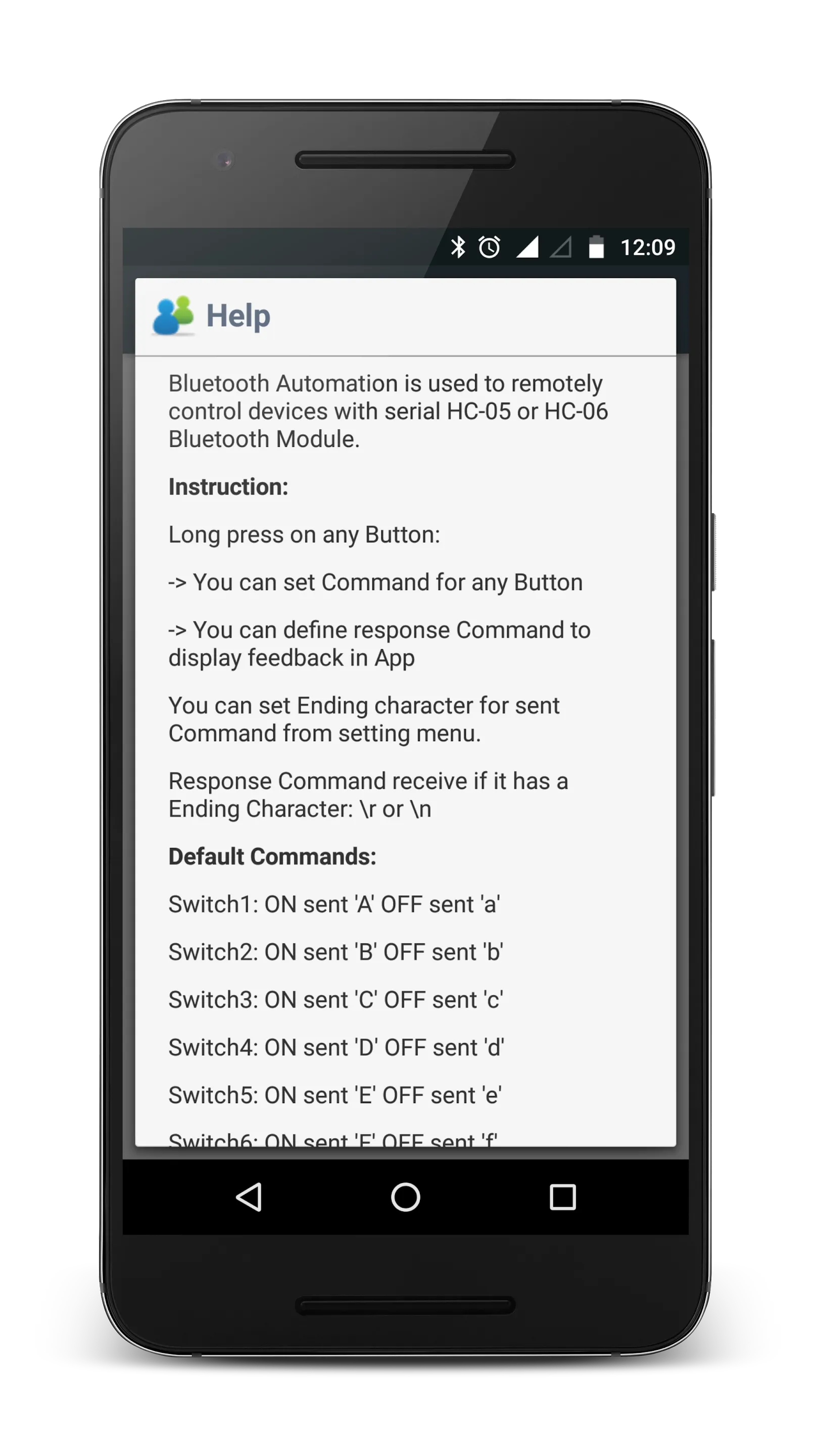 Bluetooth Automation HC-05 | Indus Appstore | Screenshot