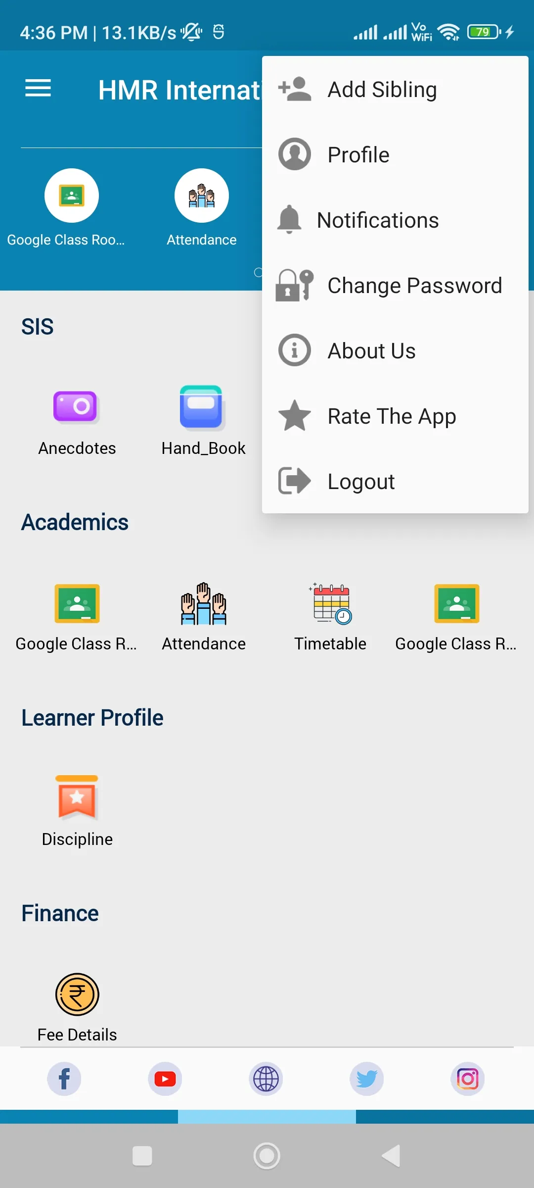 HMR Parent Portal | Indus Appstore | Screenshot