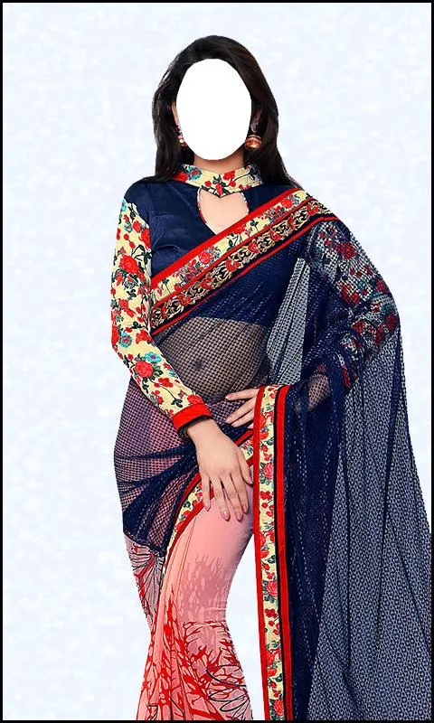 Women Saree Photo Suit | Indus Appstore | Screenshot