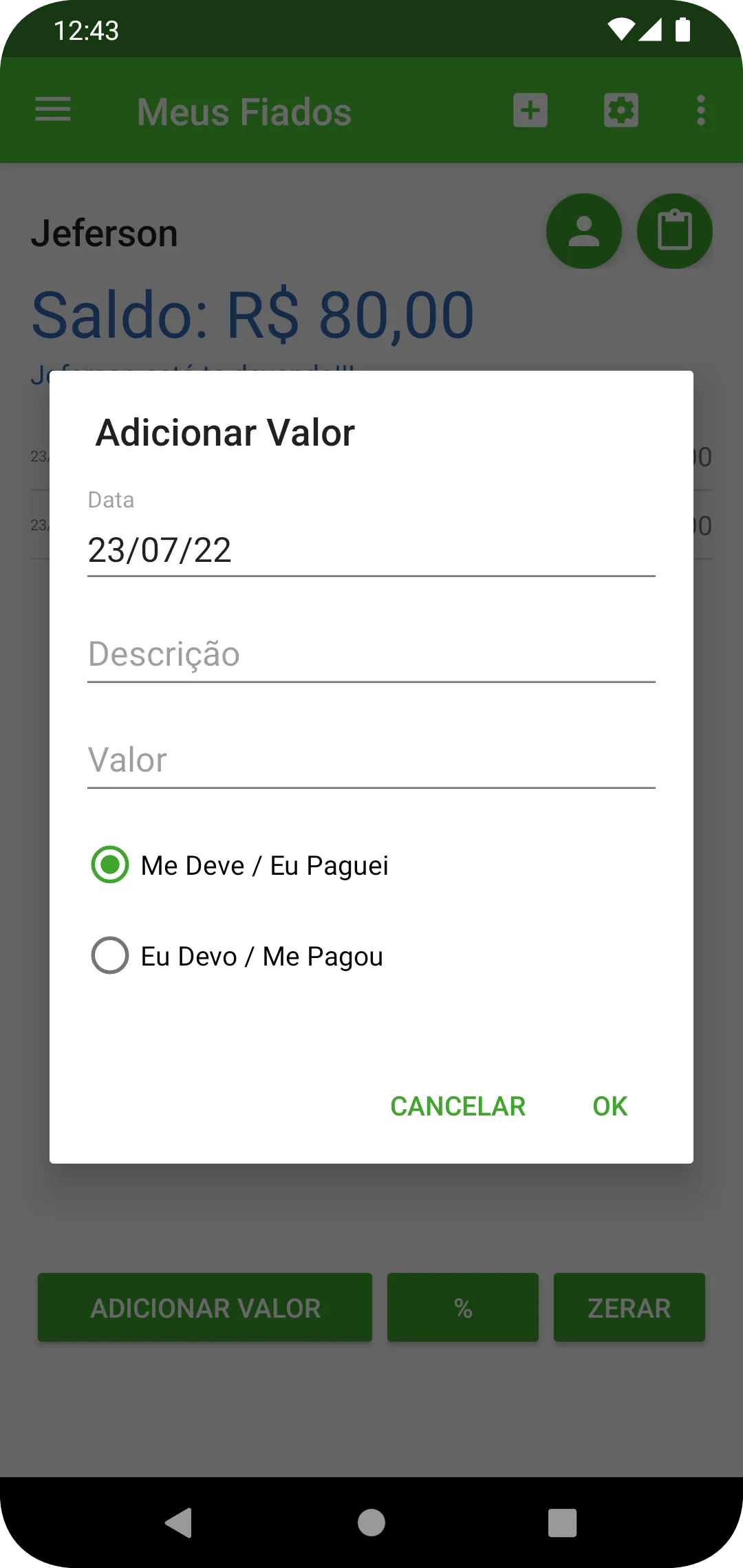 Fiado - Pay Me (On The Cuff) | Indus Appstore | Screenshot