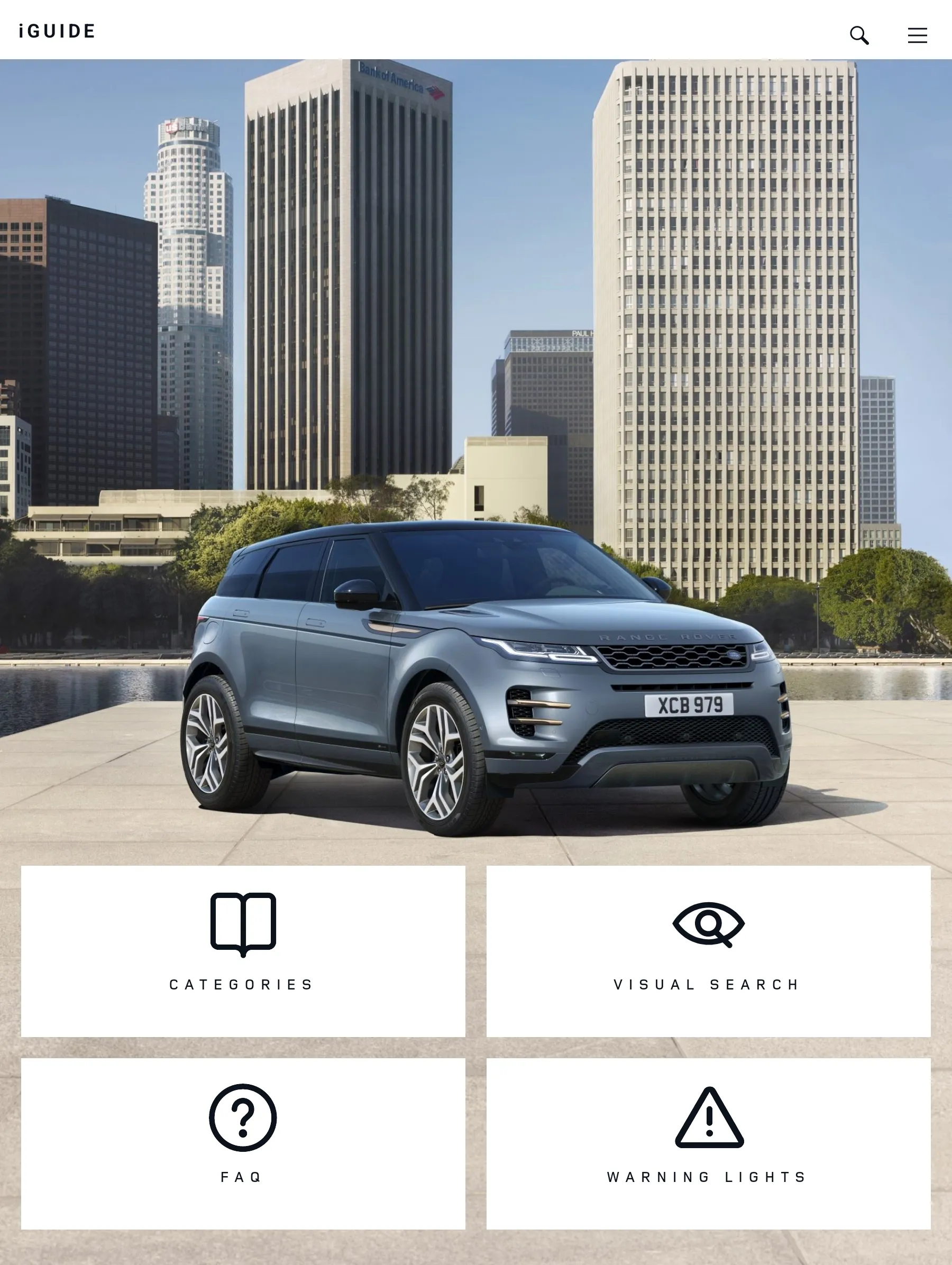 Land Rover iGuide | Indus Appstore | Screenshot