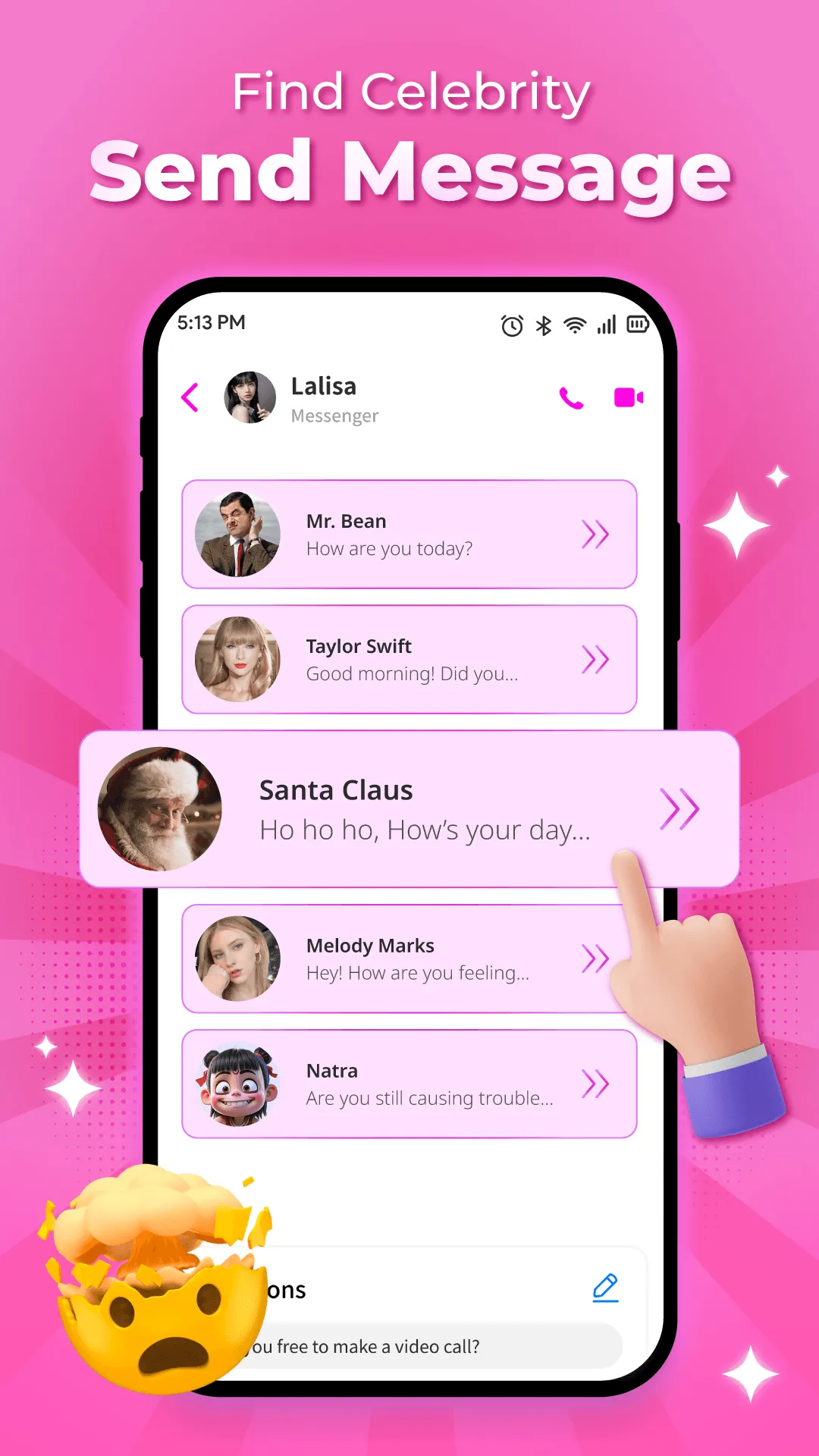 Fake Video Call & Chat Prank | Indus Appstore | Screenshot