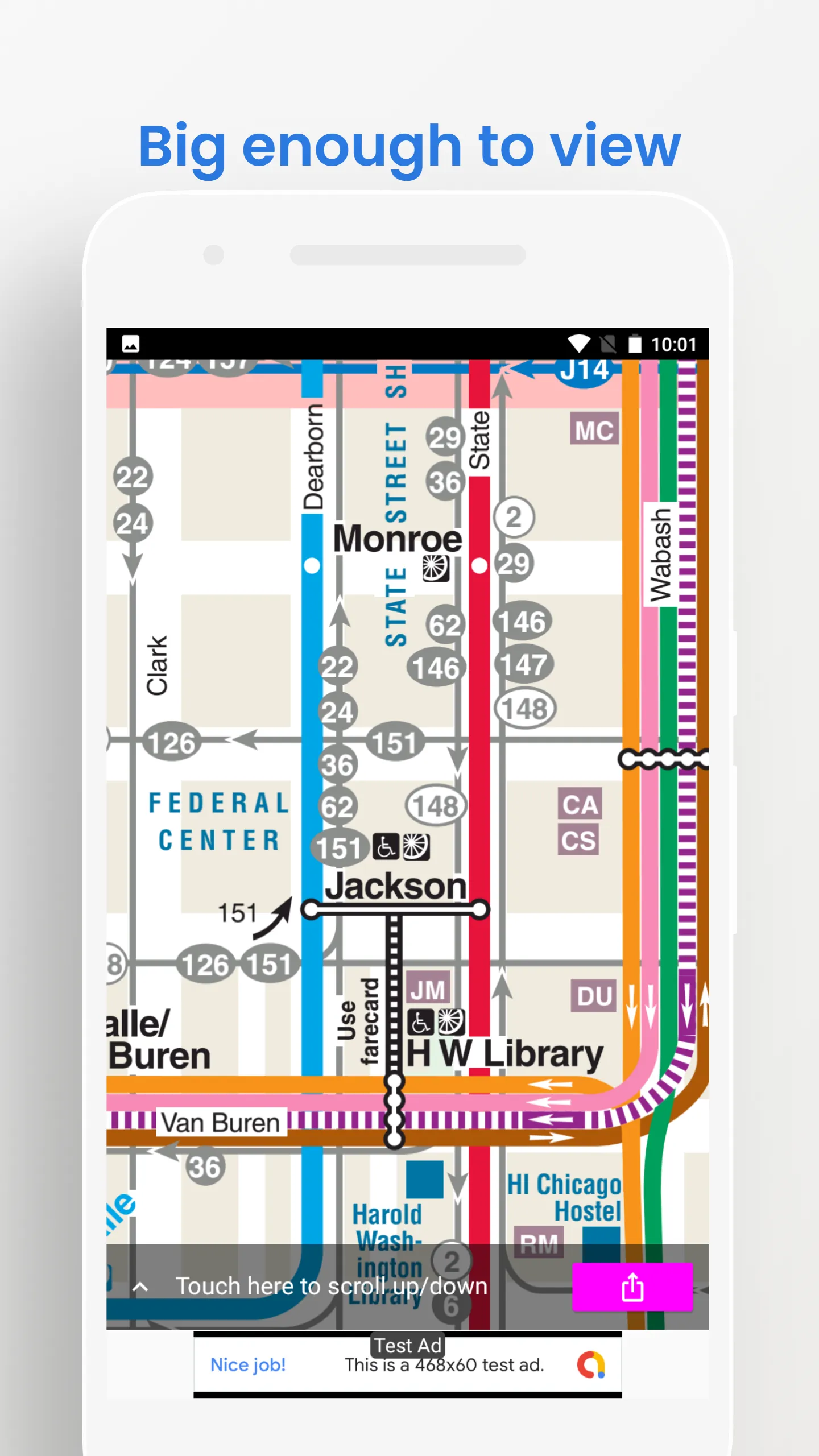 Chicago Bus Train Travel Map | Indus Appstore | Screenshot