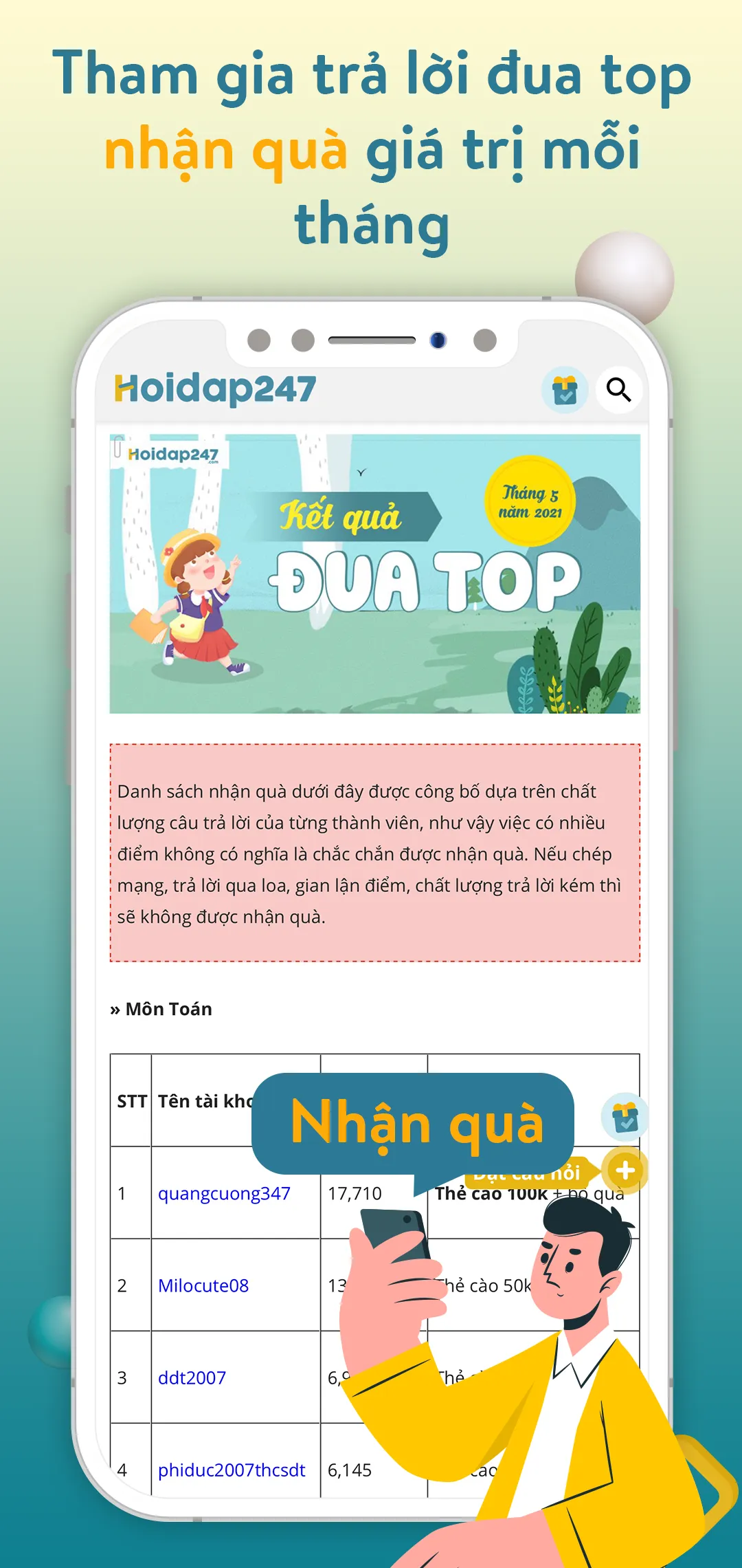 Hoidap247 - Hỏi Đáp Bài Tập | Indus Appstore | Screenshot