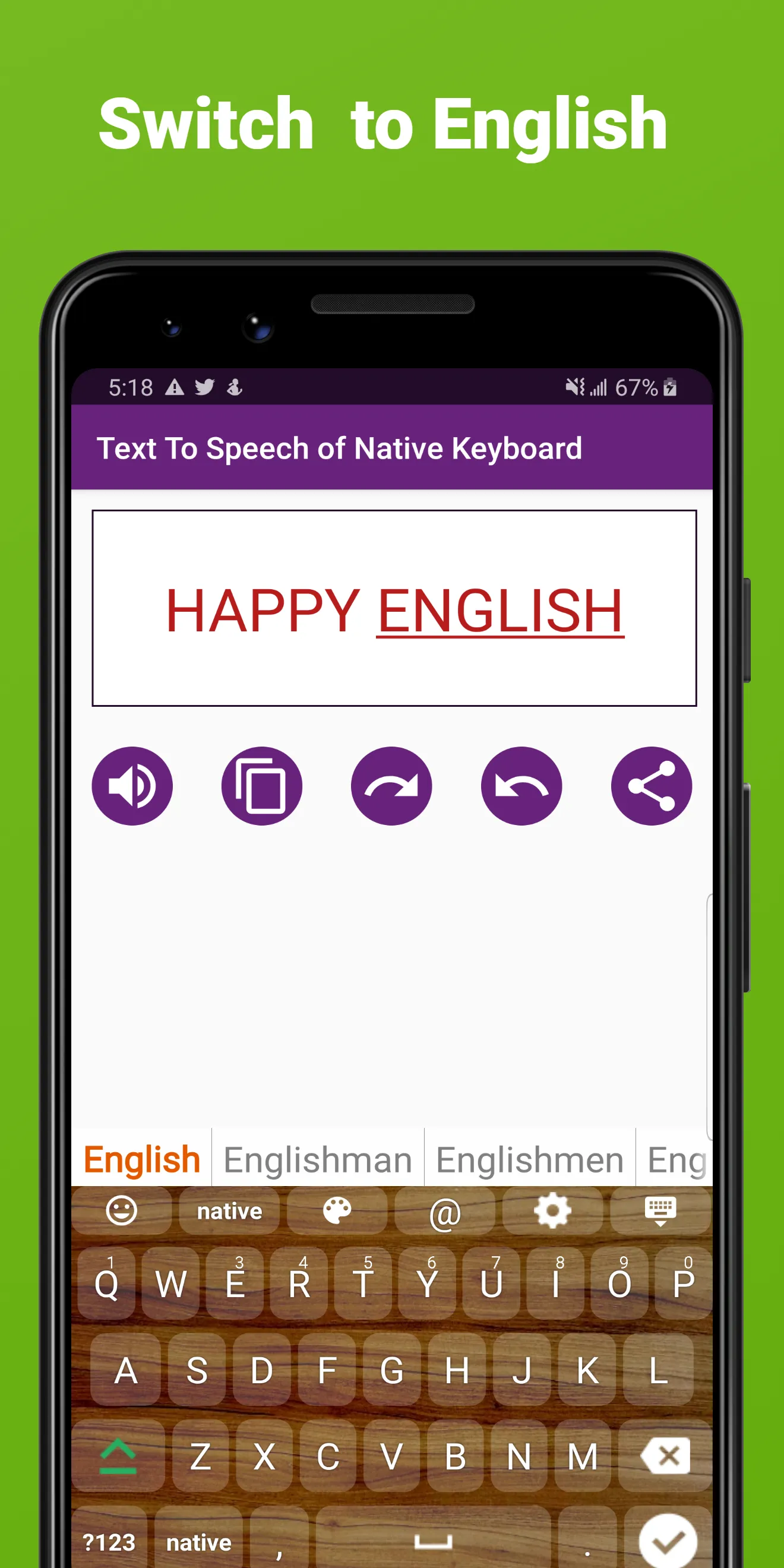 Afaan Oromoo English Keyboard | Indus Appstore | Screenshot