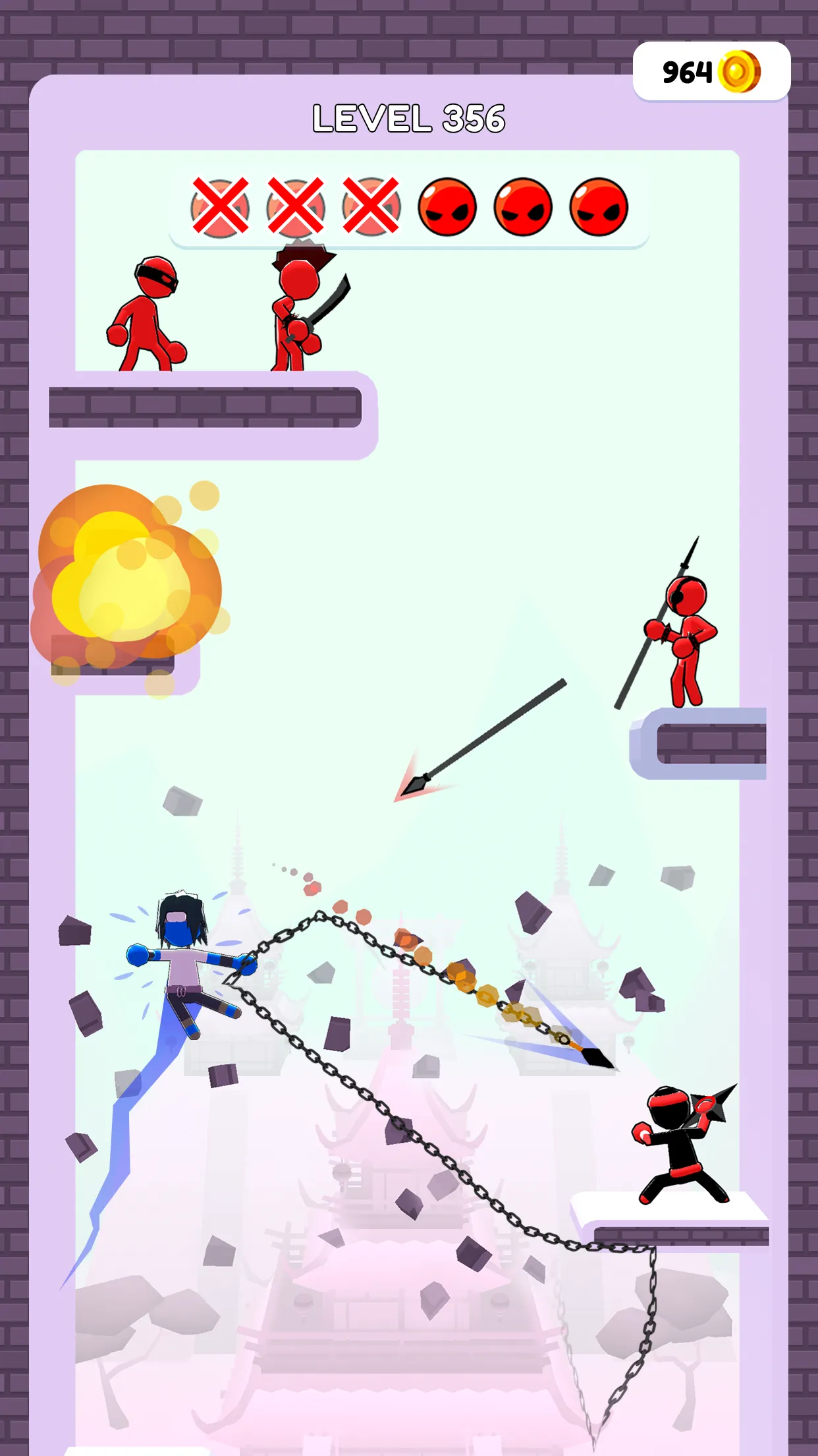 Stickman Teleport Master 3D | Indus Appstore | Screenshot