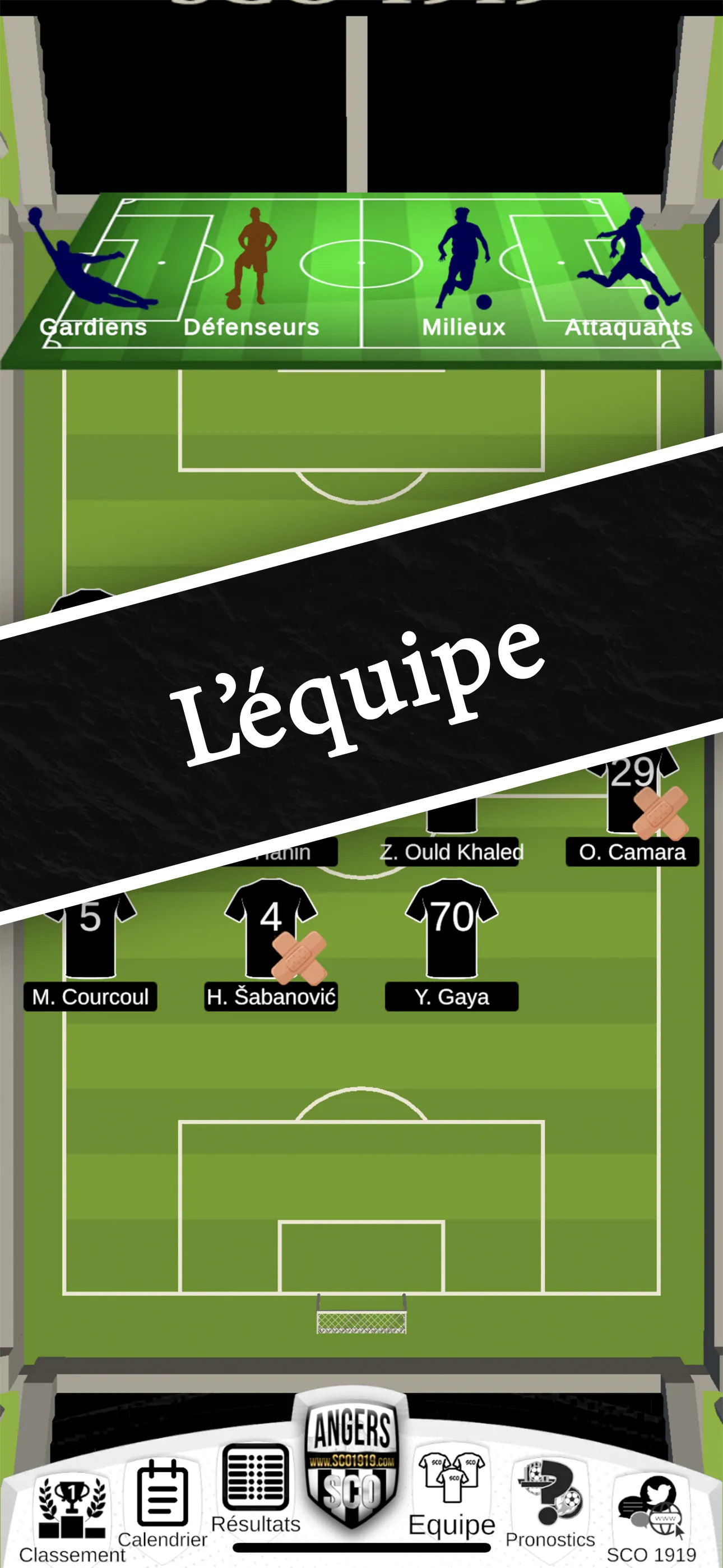 Angers SCO 1919 | Indus Appstore | Screenshot