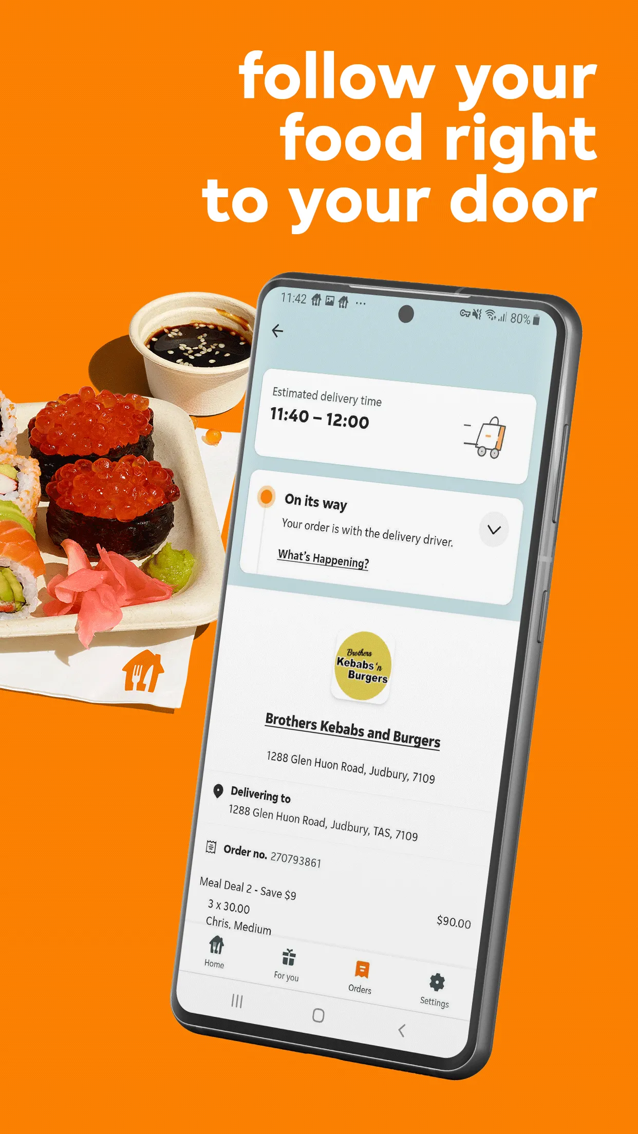 Menulog AU | Food Delivery | Indus Appstore | Screenshot