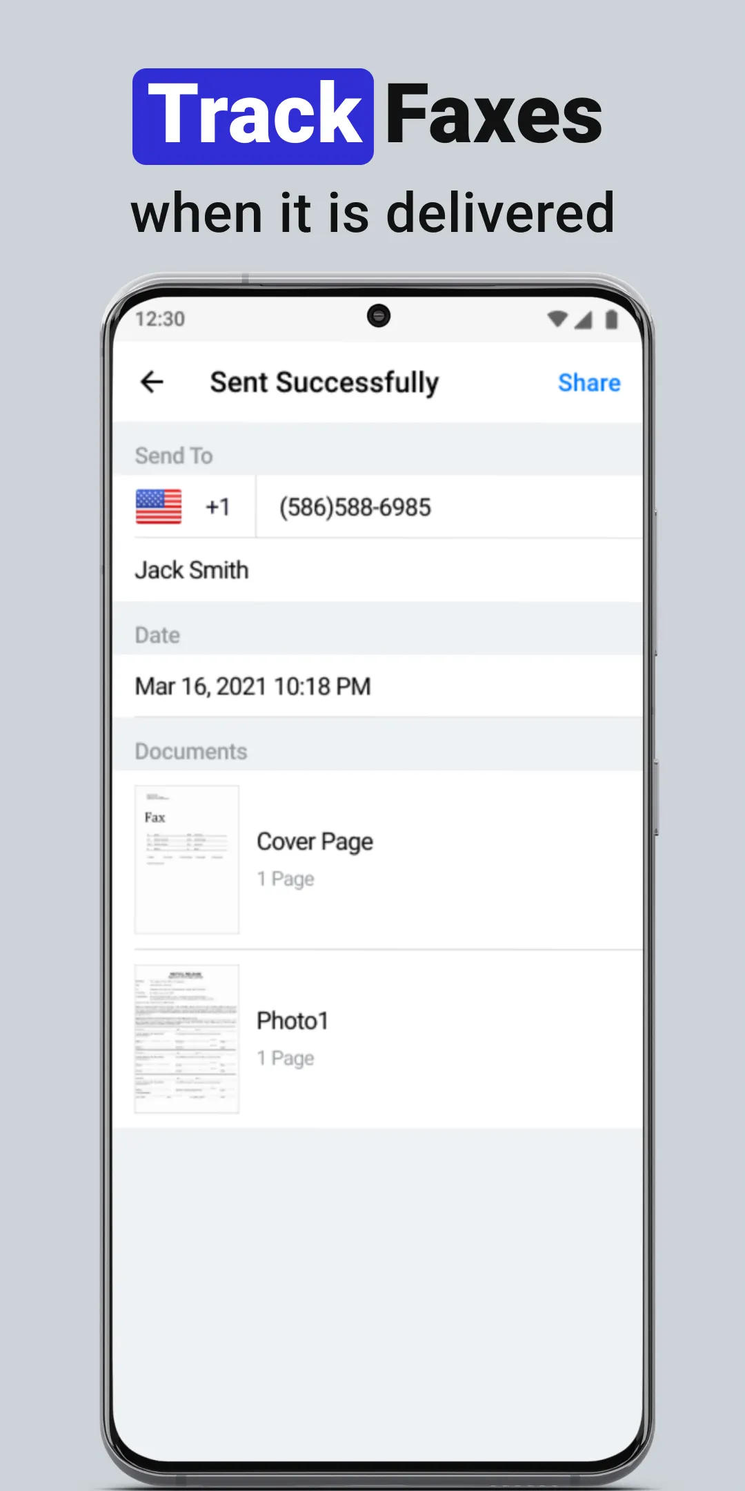 Smart Fax: Send Fax from Phone | Indus Appstore | Screenshot