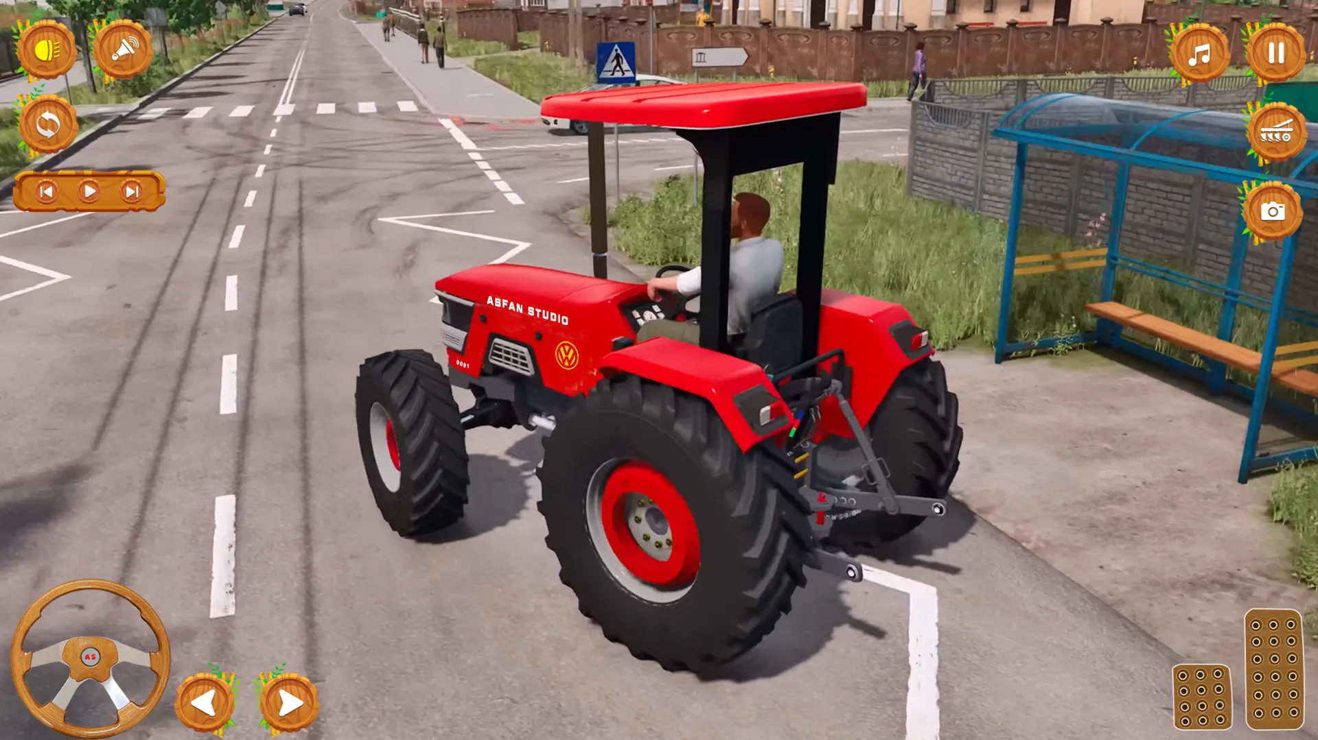 Indian Farming Tractor 3D Game | Indus Appstore | Screenshot