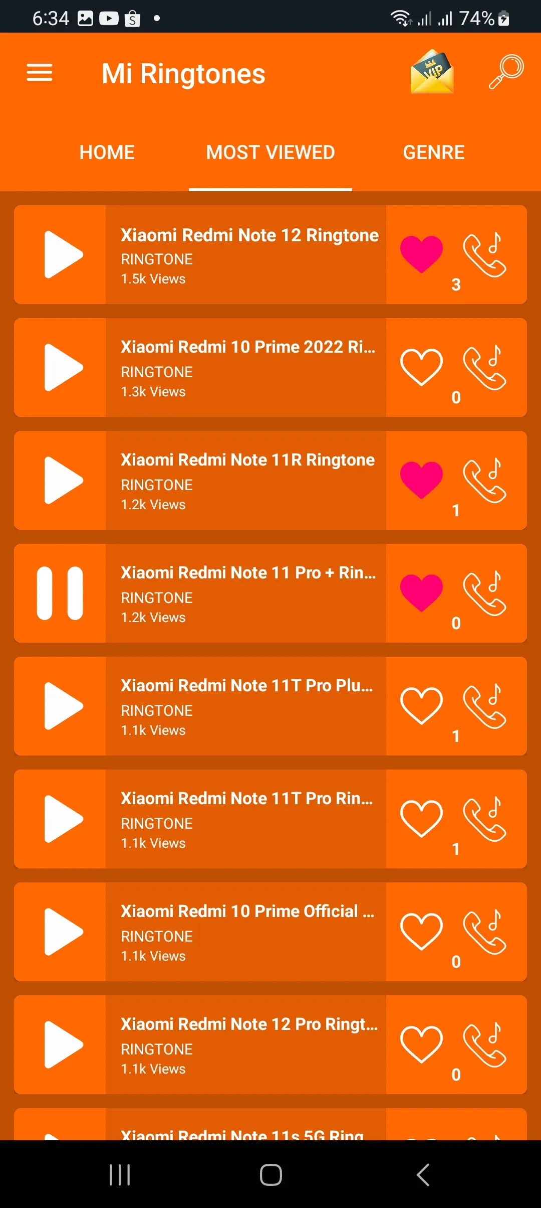 All XIAOMI Ringtones | Indus Appstore | Screenshot