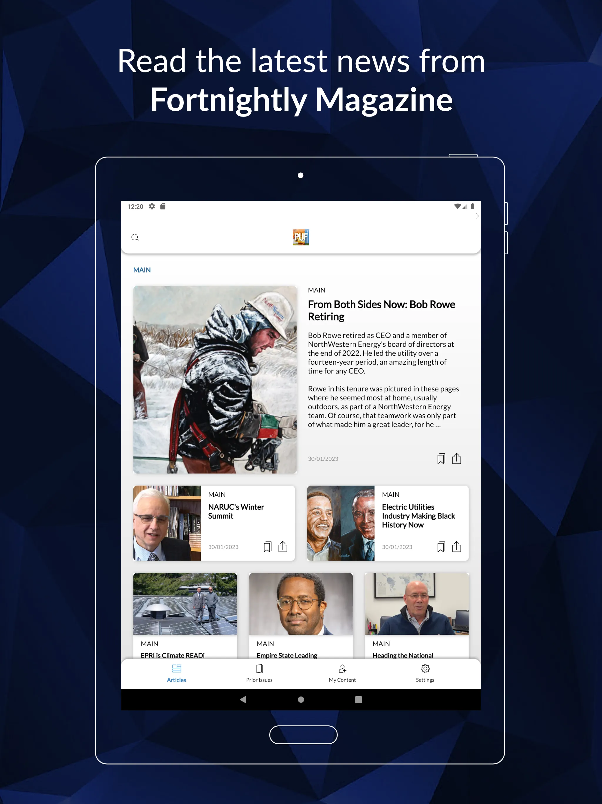 Fortnightly | Indus Appstore | Screenshot