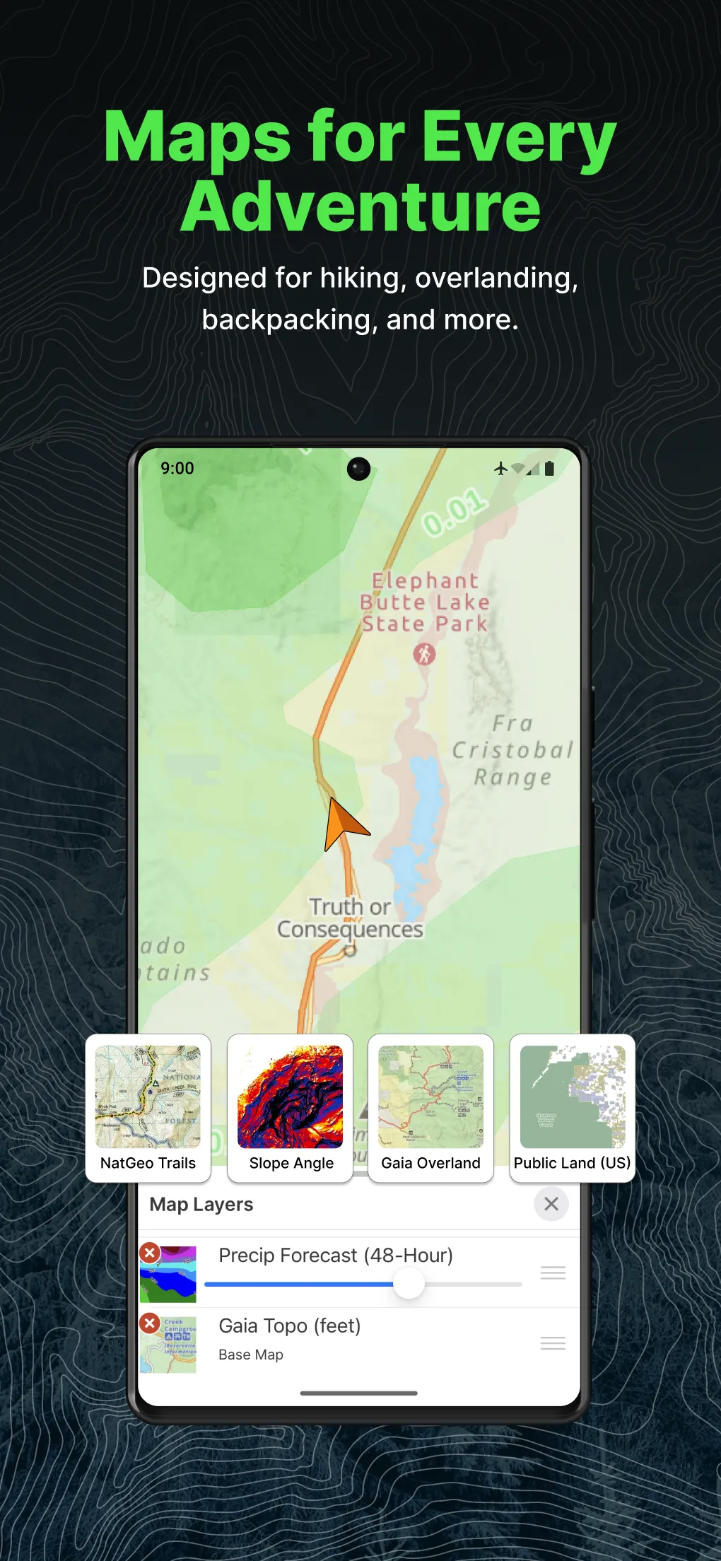 Gaia GPS: Offroad Hiking Maps | Indus Appstore | Screenshot