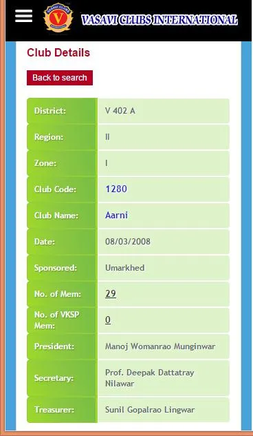 Vasavi Clubs International | Indus Appstore | Screenshot